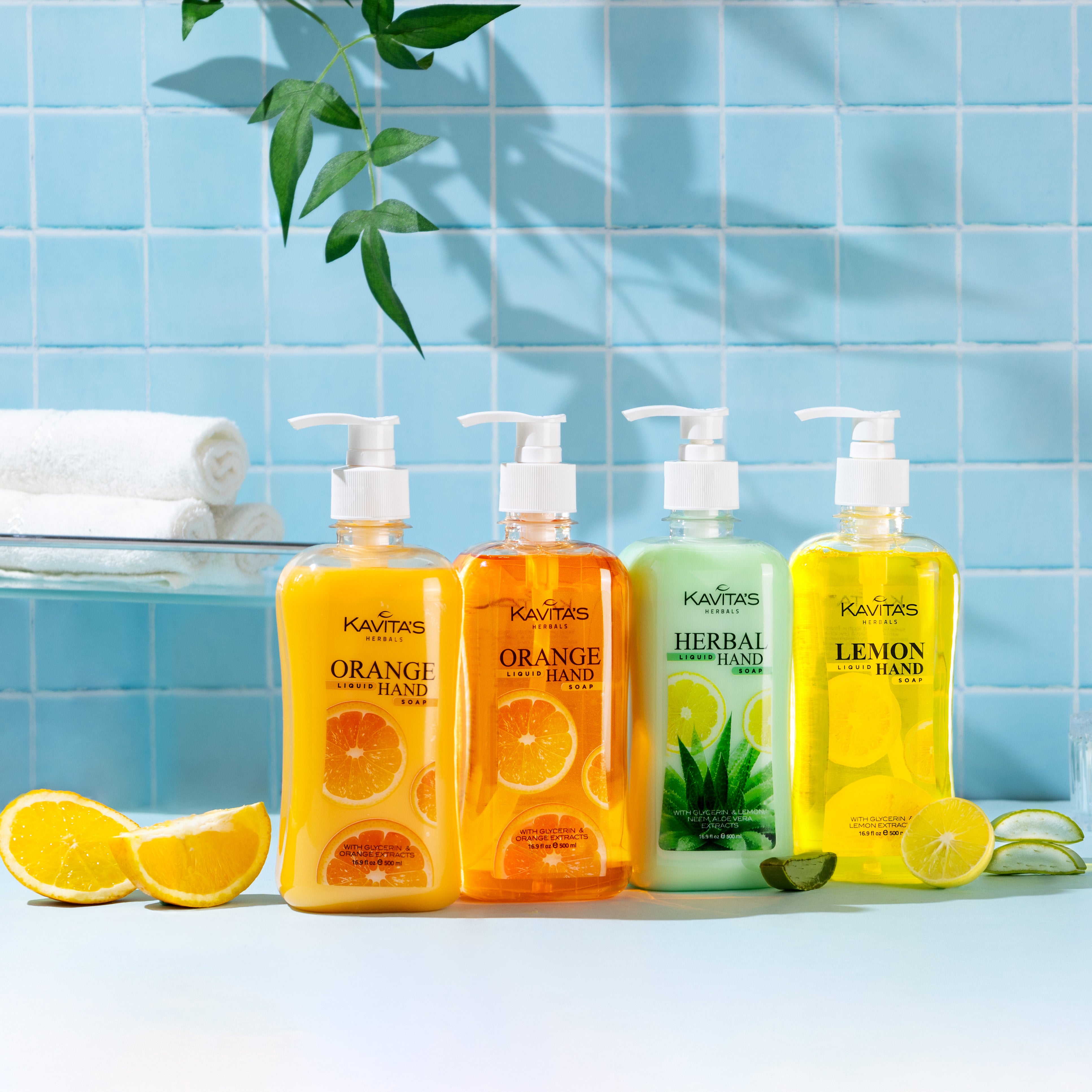 Orange Pearly Hand Soap