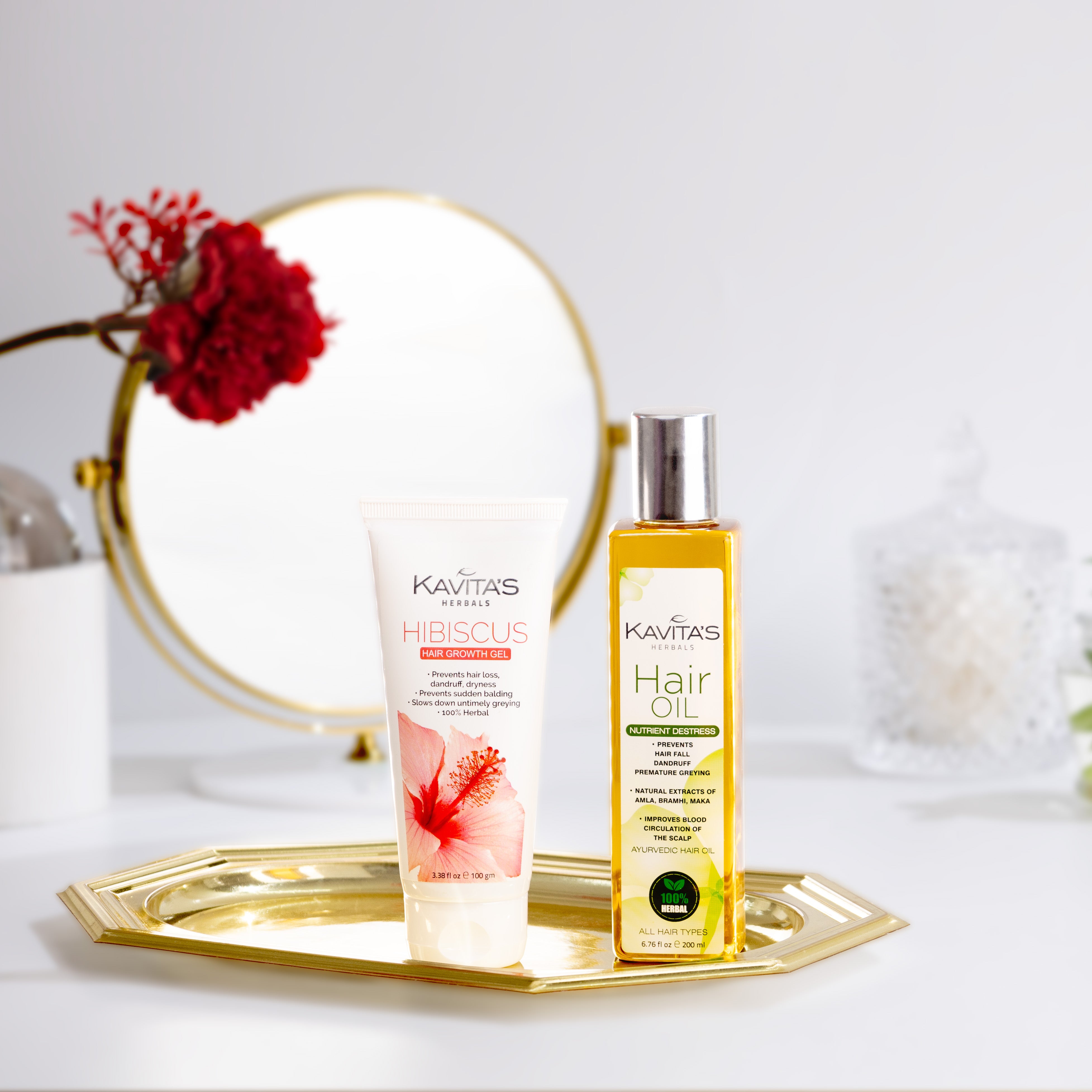 Hibiscus Hair Growth Gel
