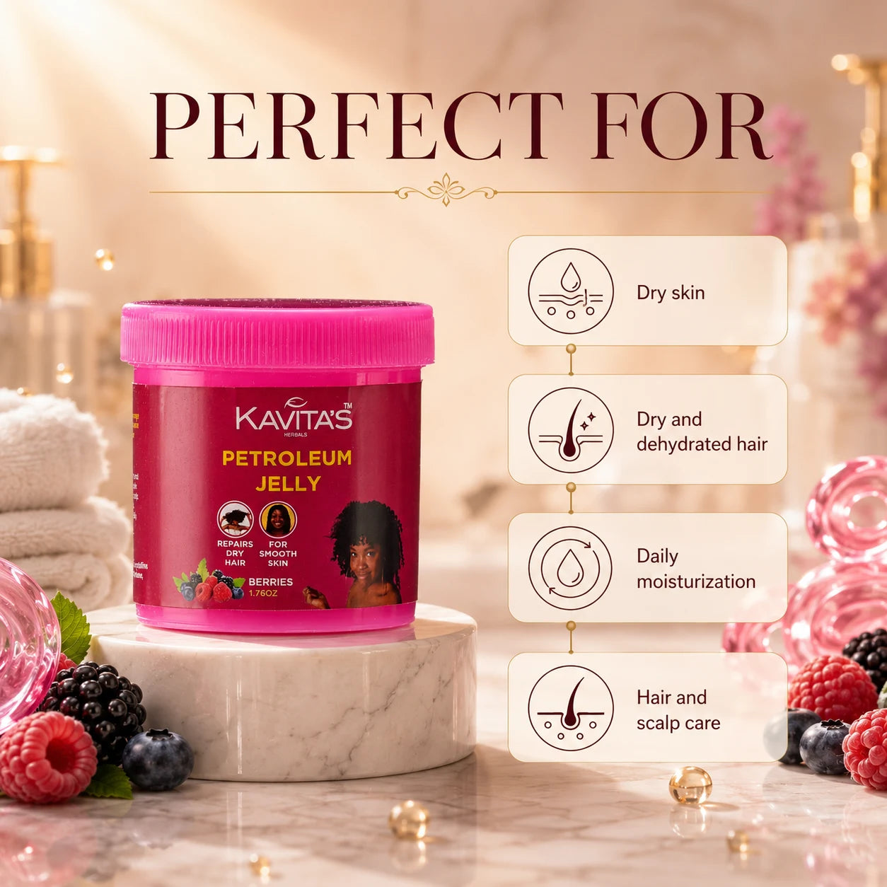 Berries Petroleum Jelly