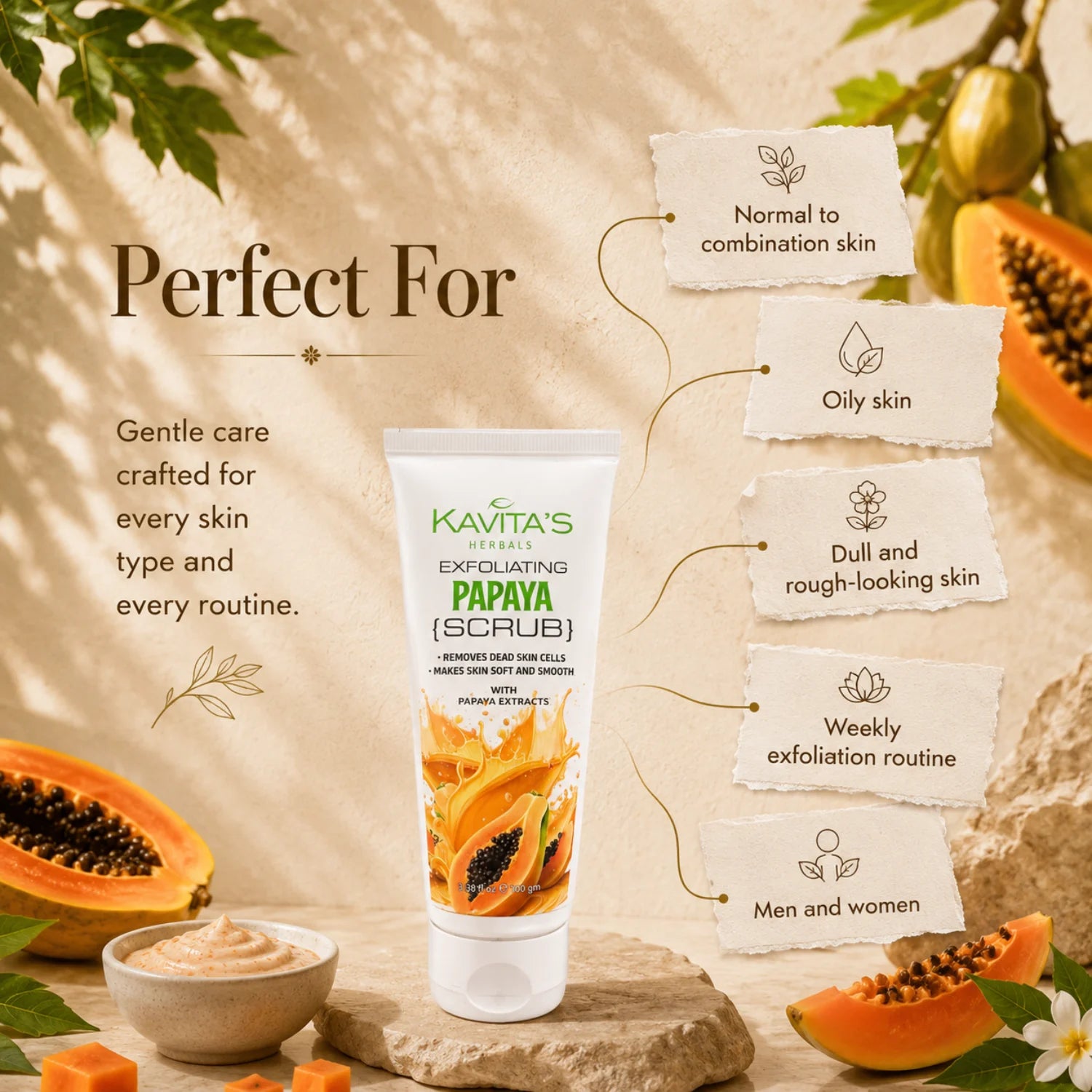 Exfoliating Papaya Scrub