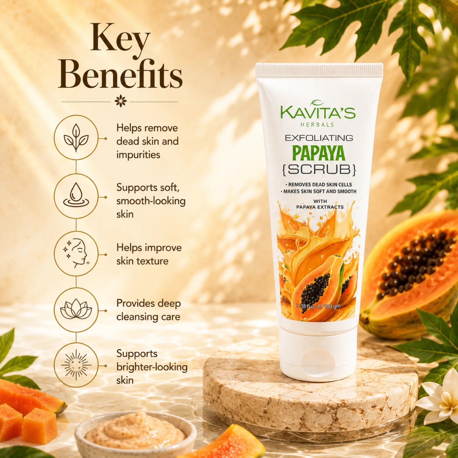 Exfoliating Papaya Scrub