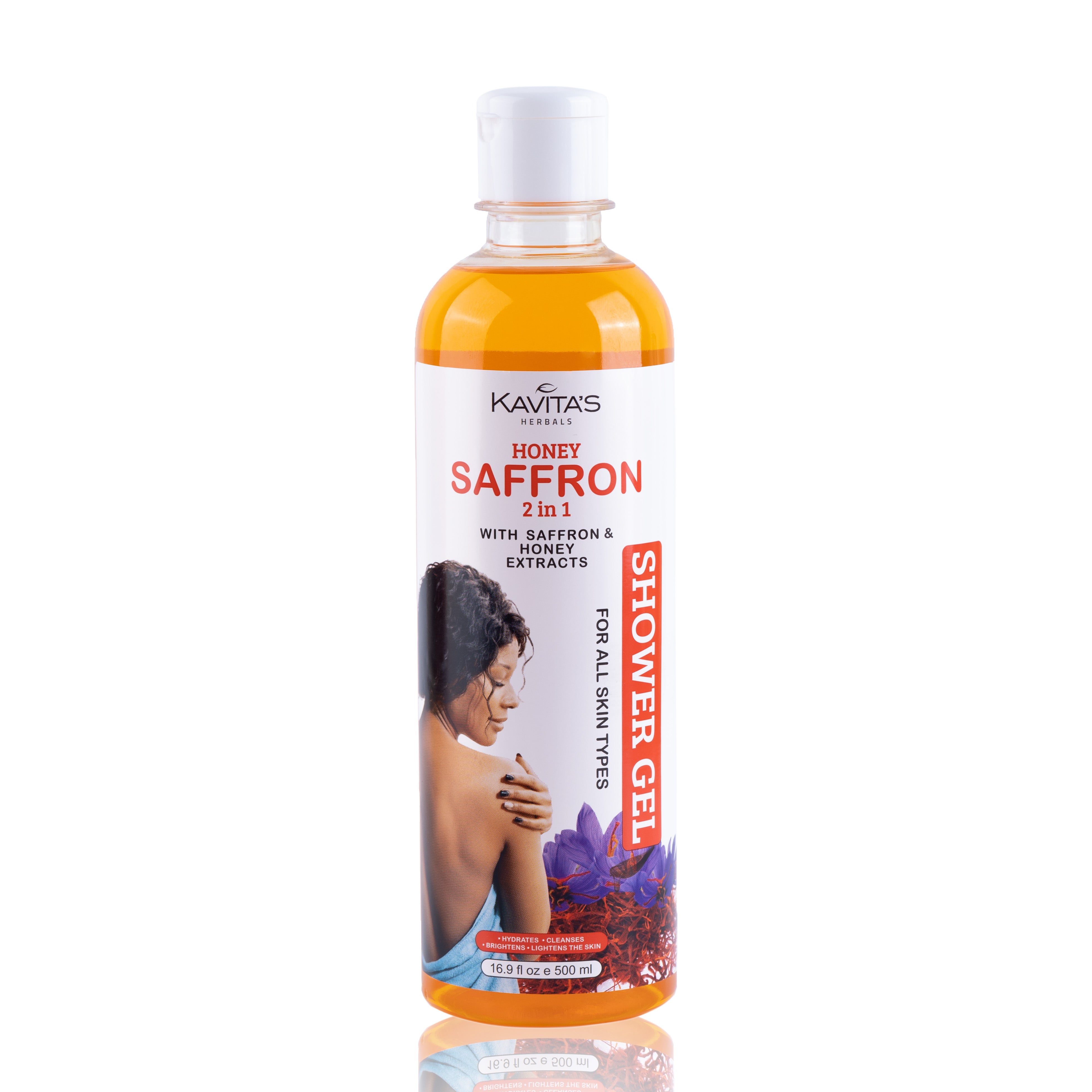 Honey Saffron Shower Gel