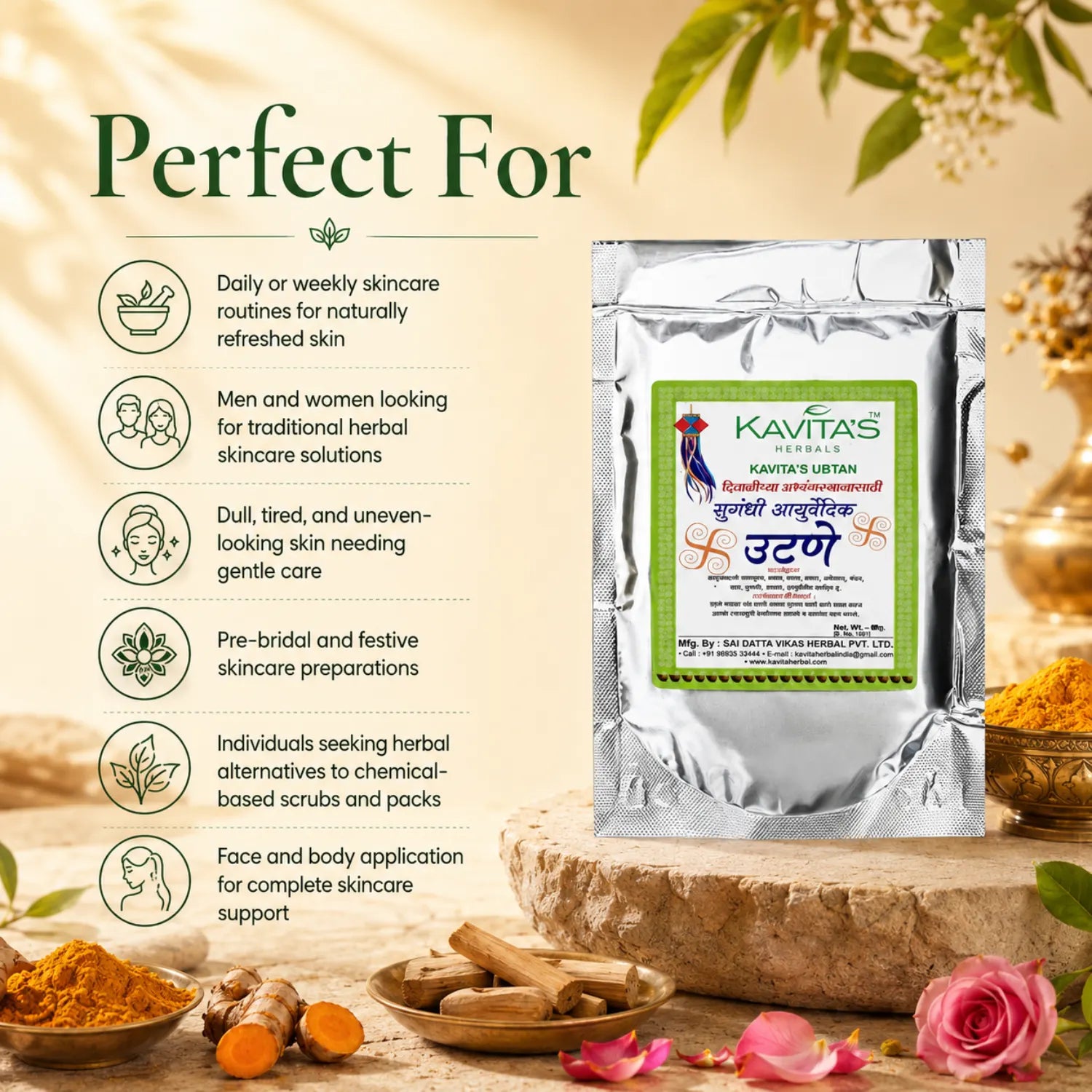 Kavita's Herbal Ubtan