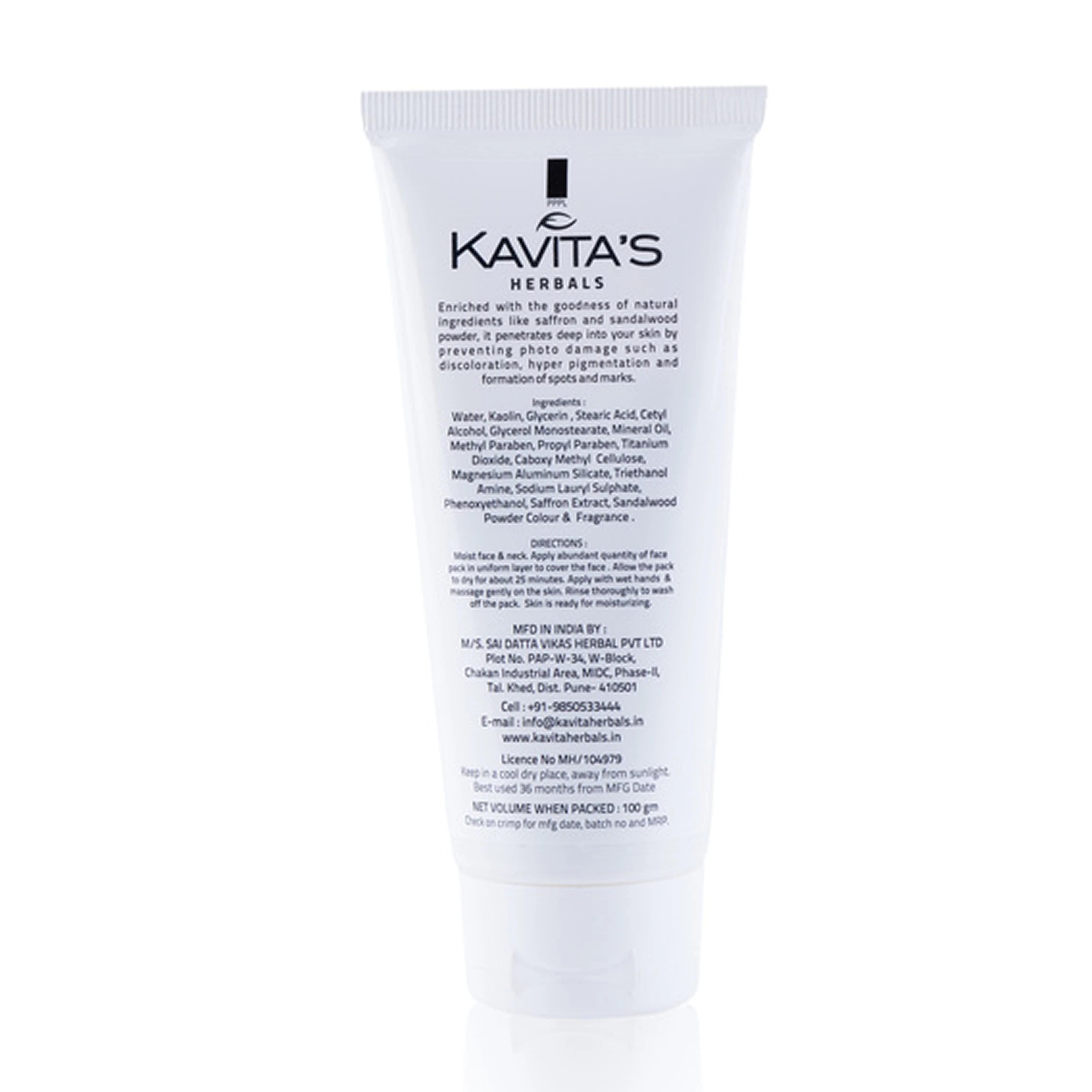 Kesar Chandan Face & Body Pack