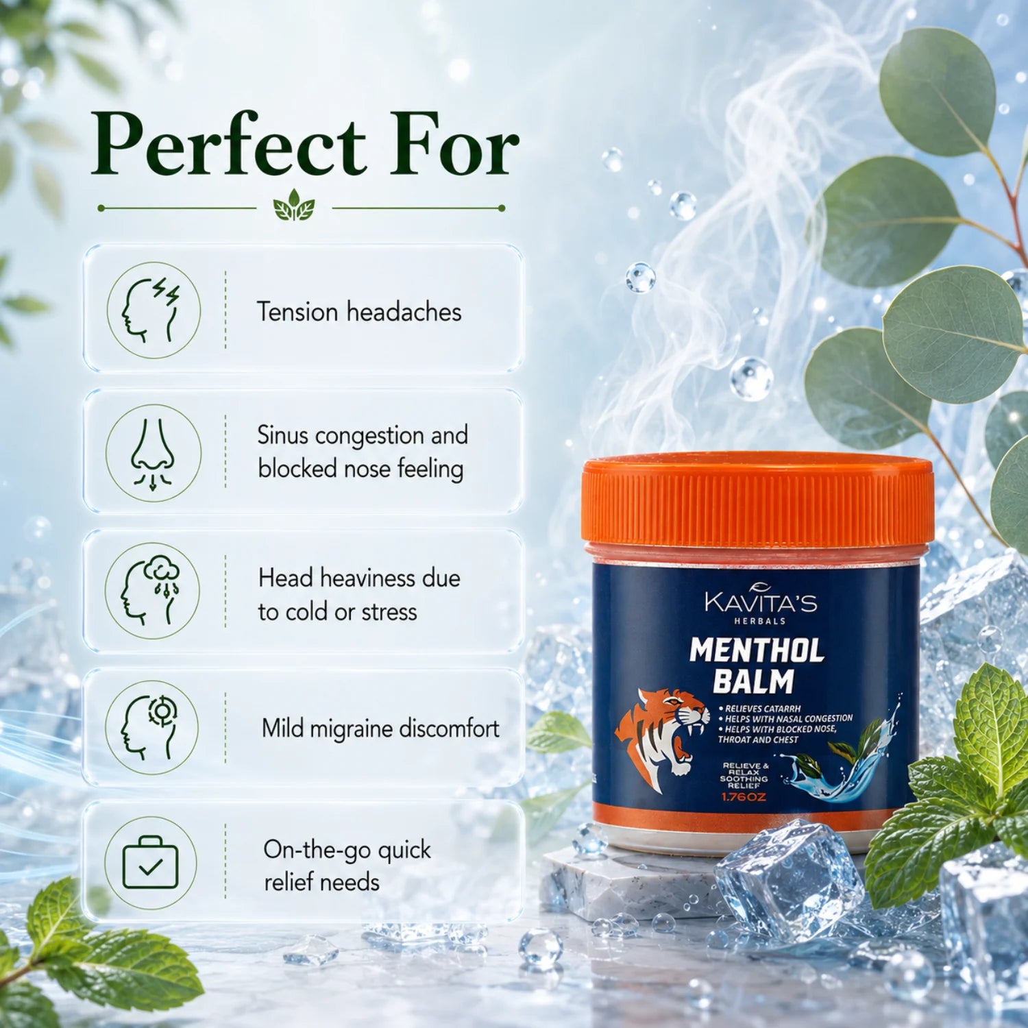 Menthol balm