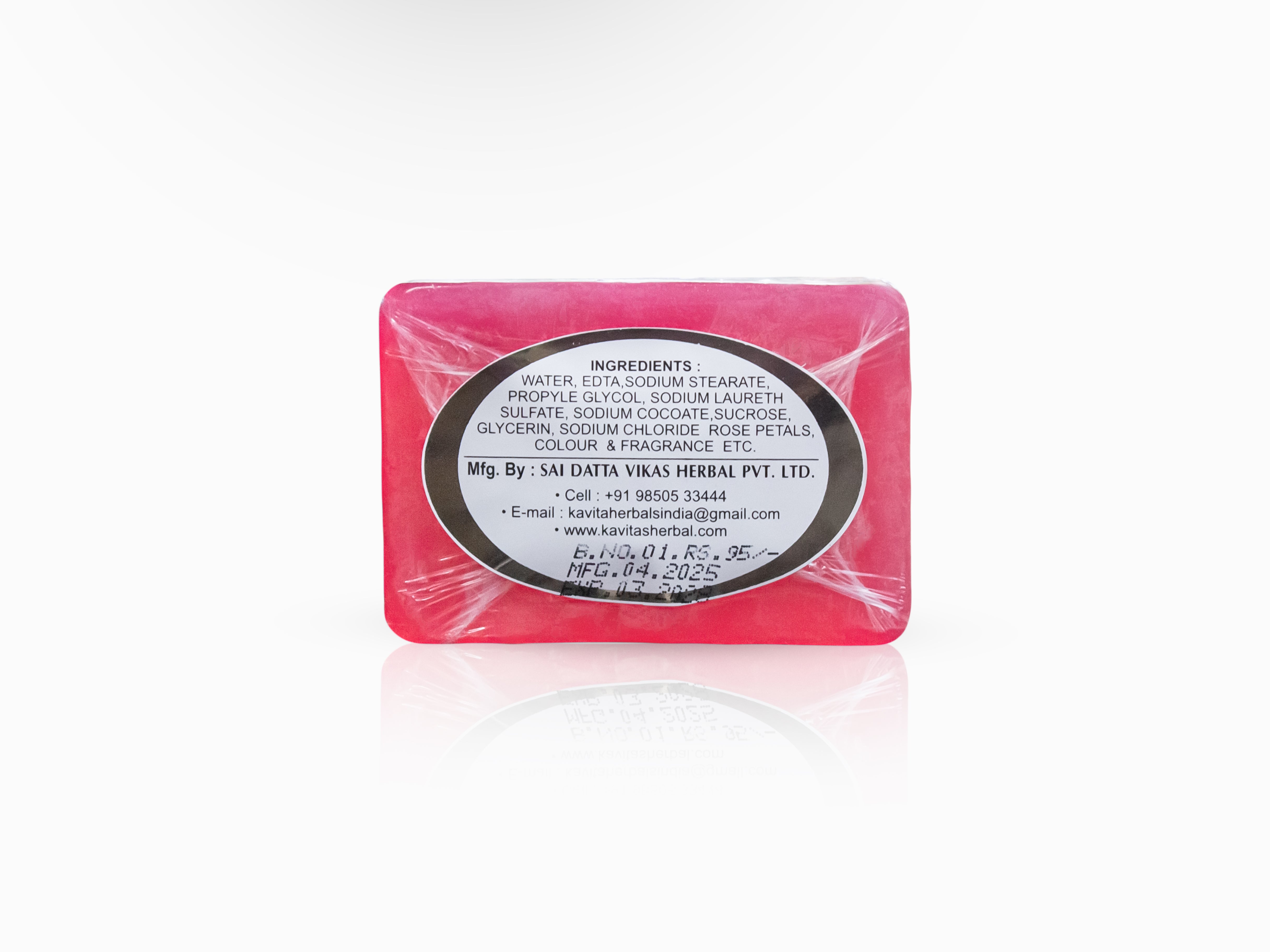 Rose Soap Bar
