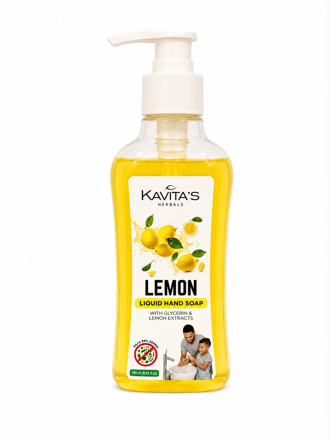 Transparent Lemon Hand Wash
