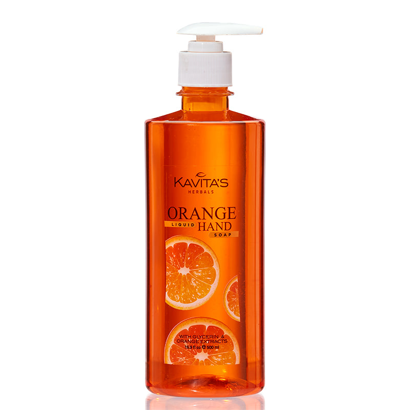 Orange Liquid Hand Soap