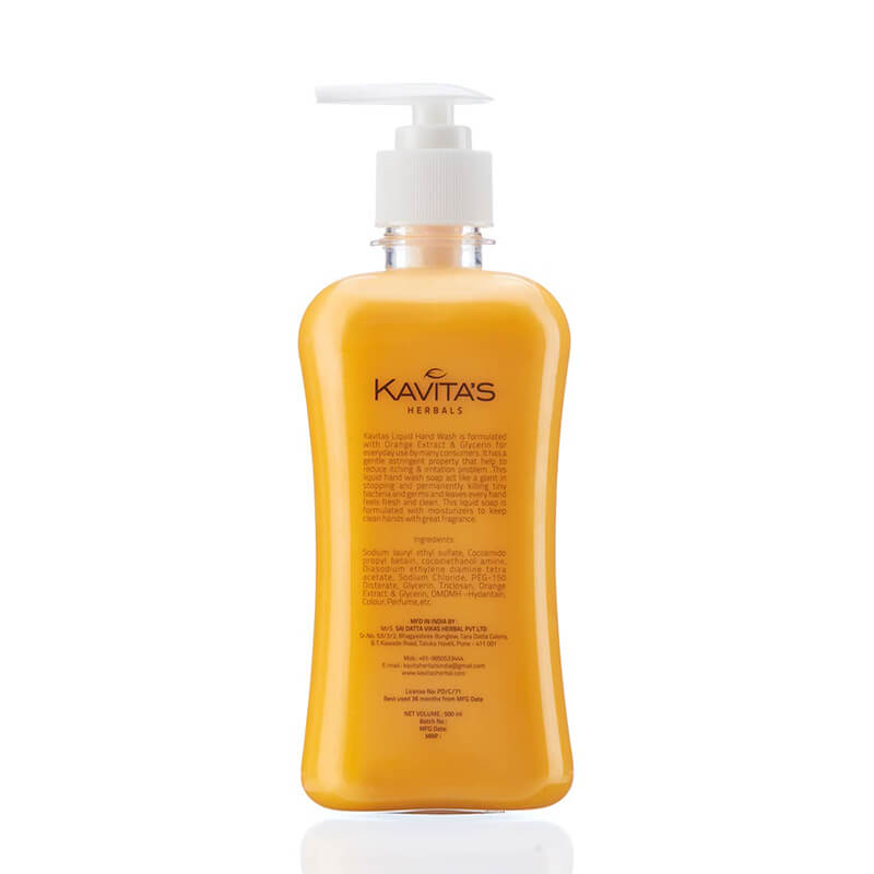 Orange Pearly Hand Soap