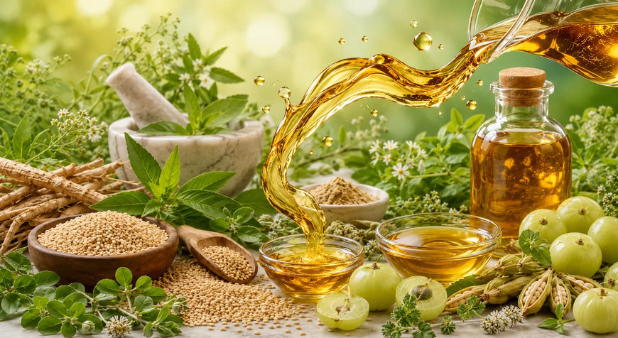 The Importance of Oils in Ayurveda for Hair and Skin: Why You Should Use Oil Before a Shower
