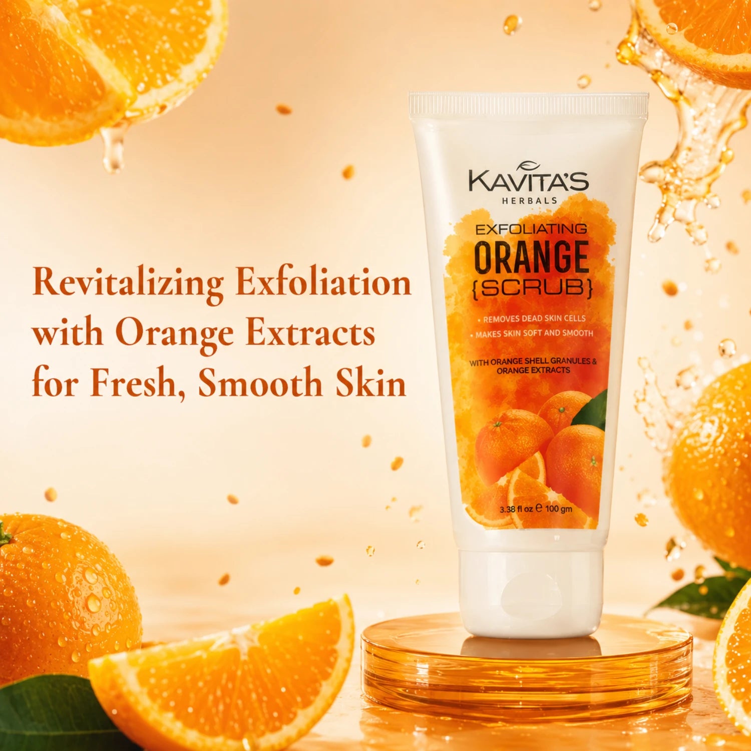 Orange Face & Body Scrub