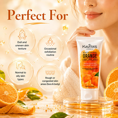 Orange Face & Body Scrub