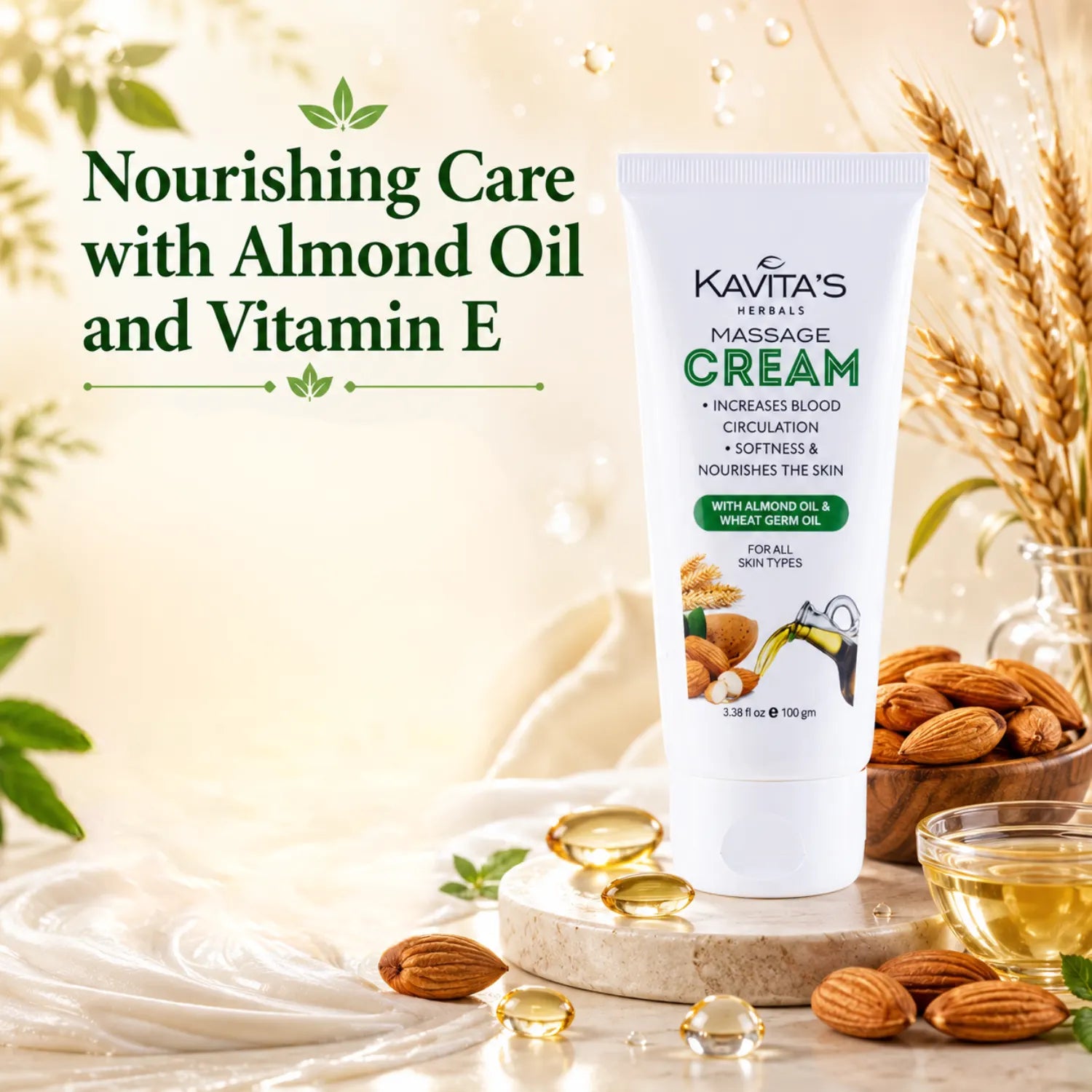 Almond Massage Cream
