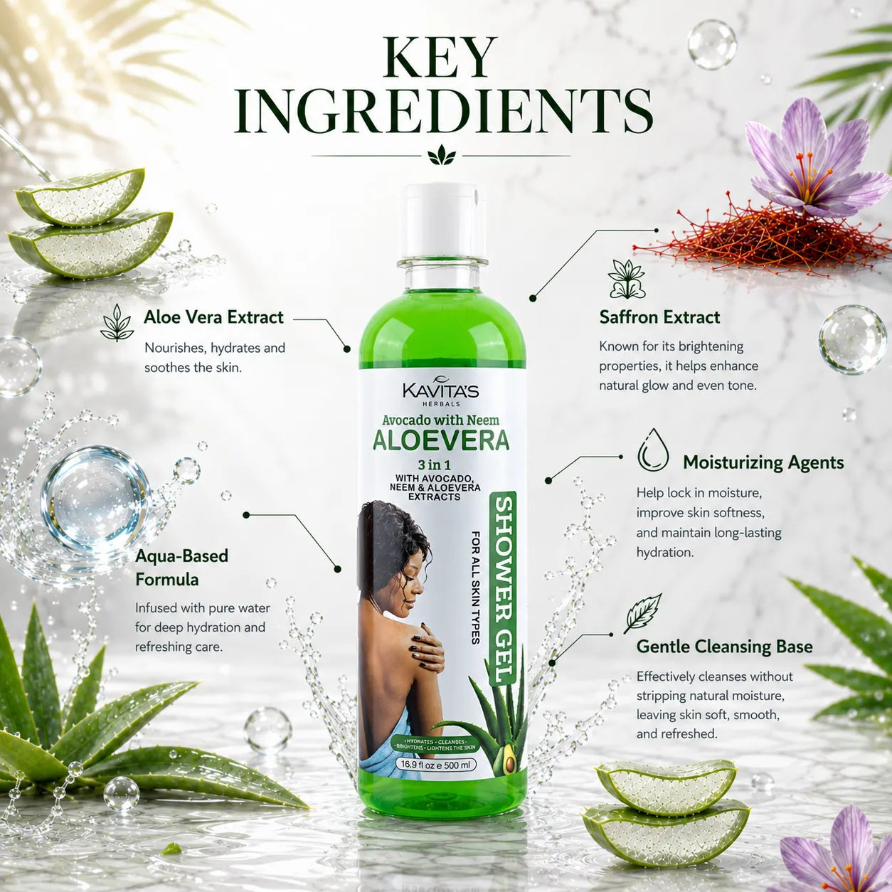 Aloe Vera Shower Gel