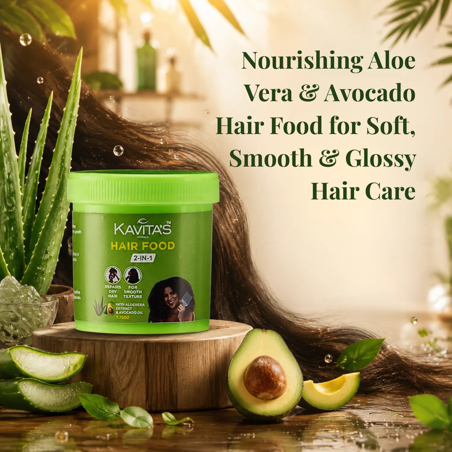 Aloevera & Avocado Hair Pomade / Hair Food