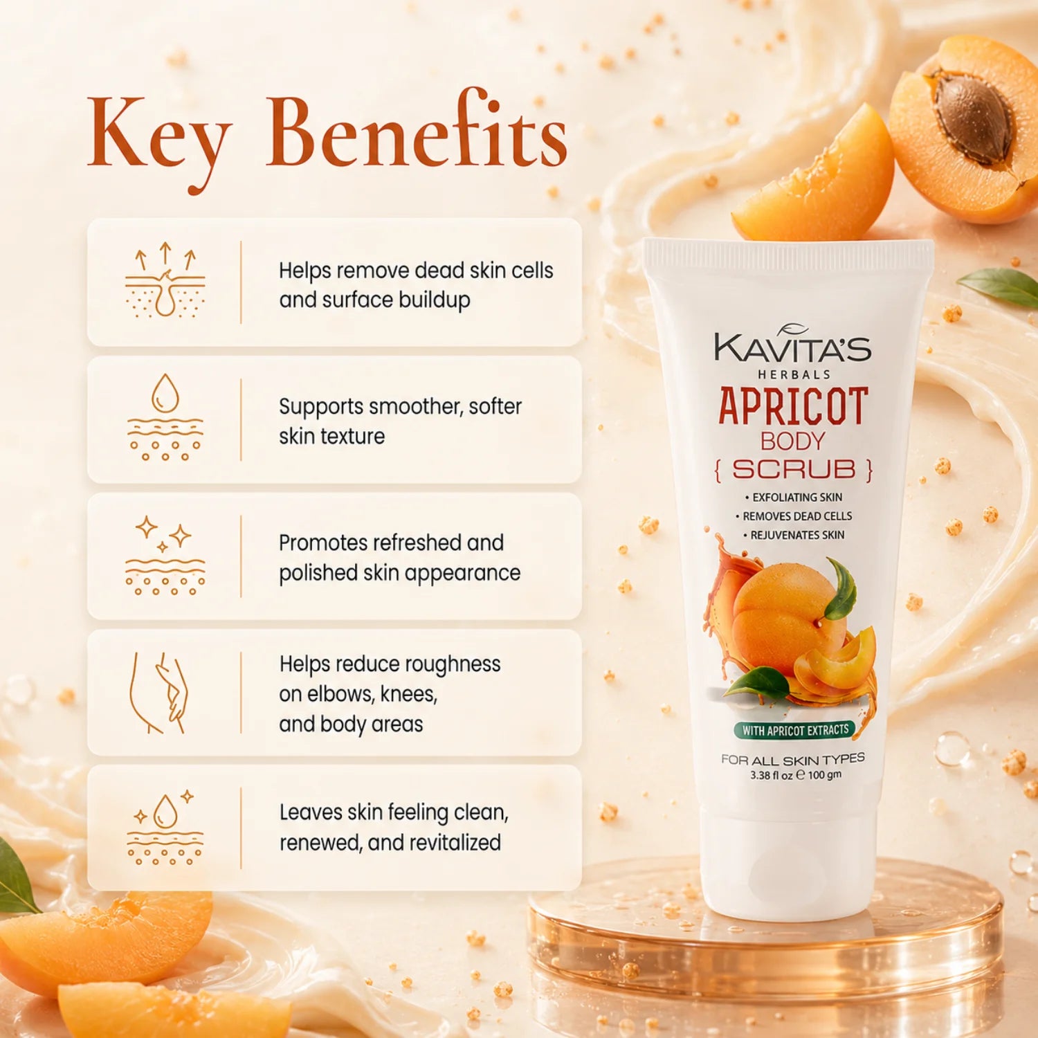 Apricot Face & Body Scrub