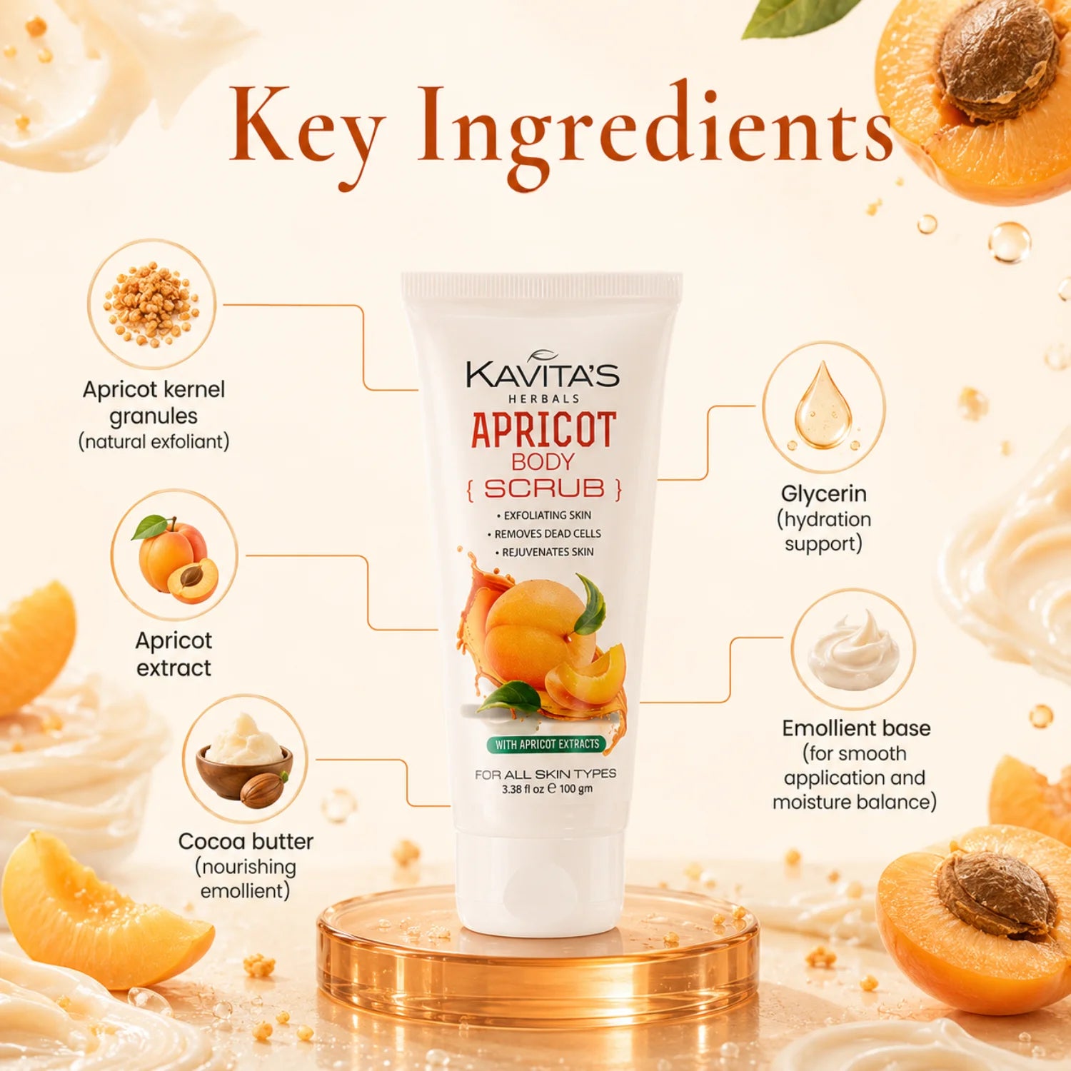 Apricot Face & Body Scrub