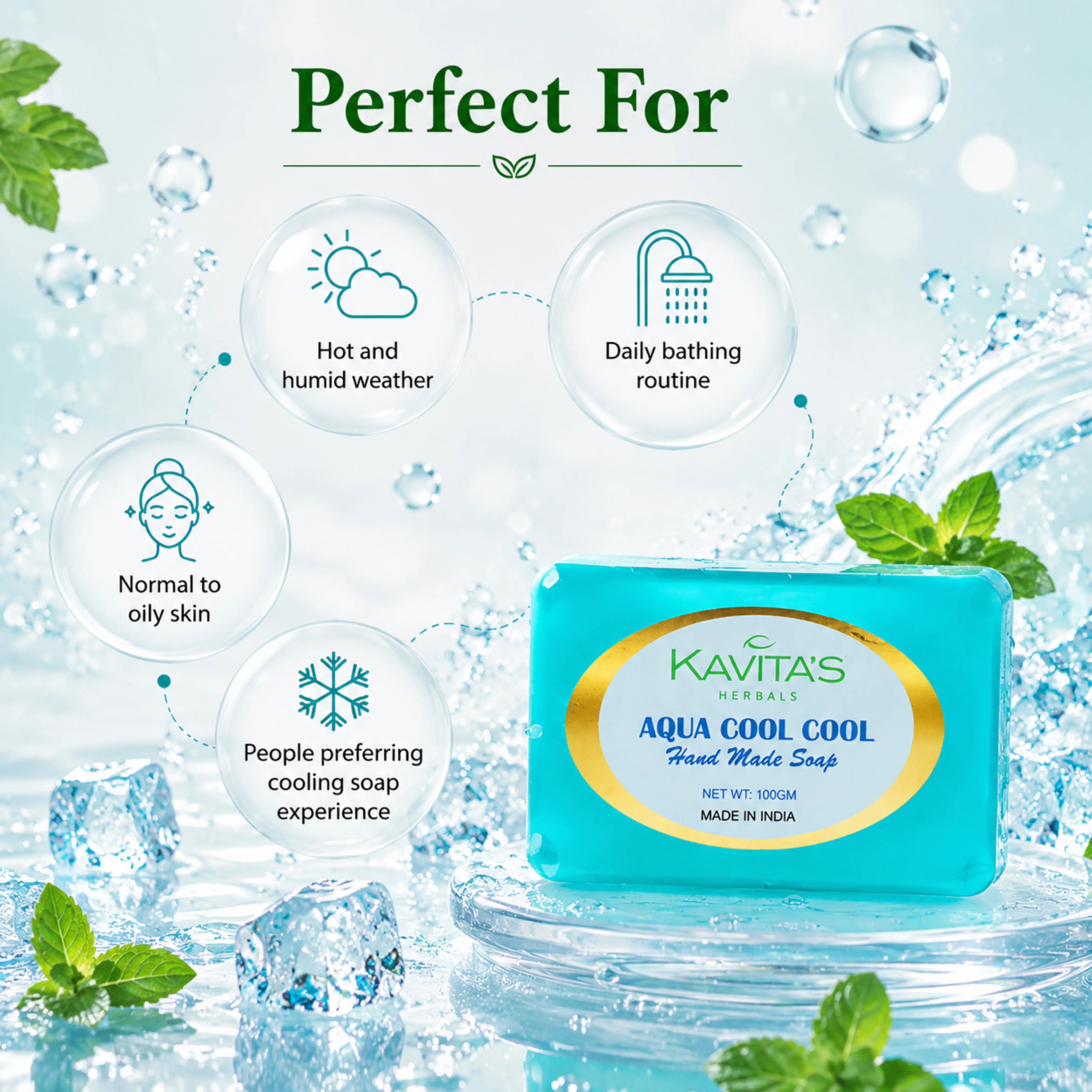 Aqua Cool Cool Soap Bar