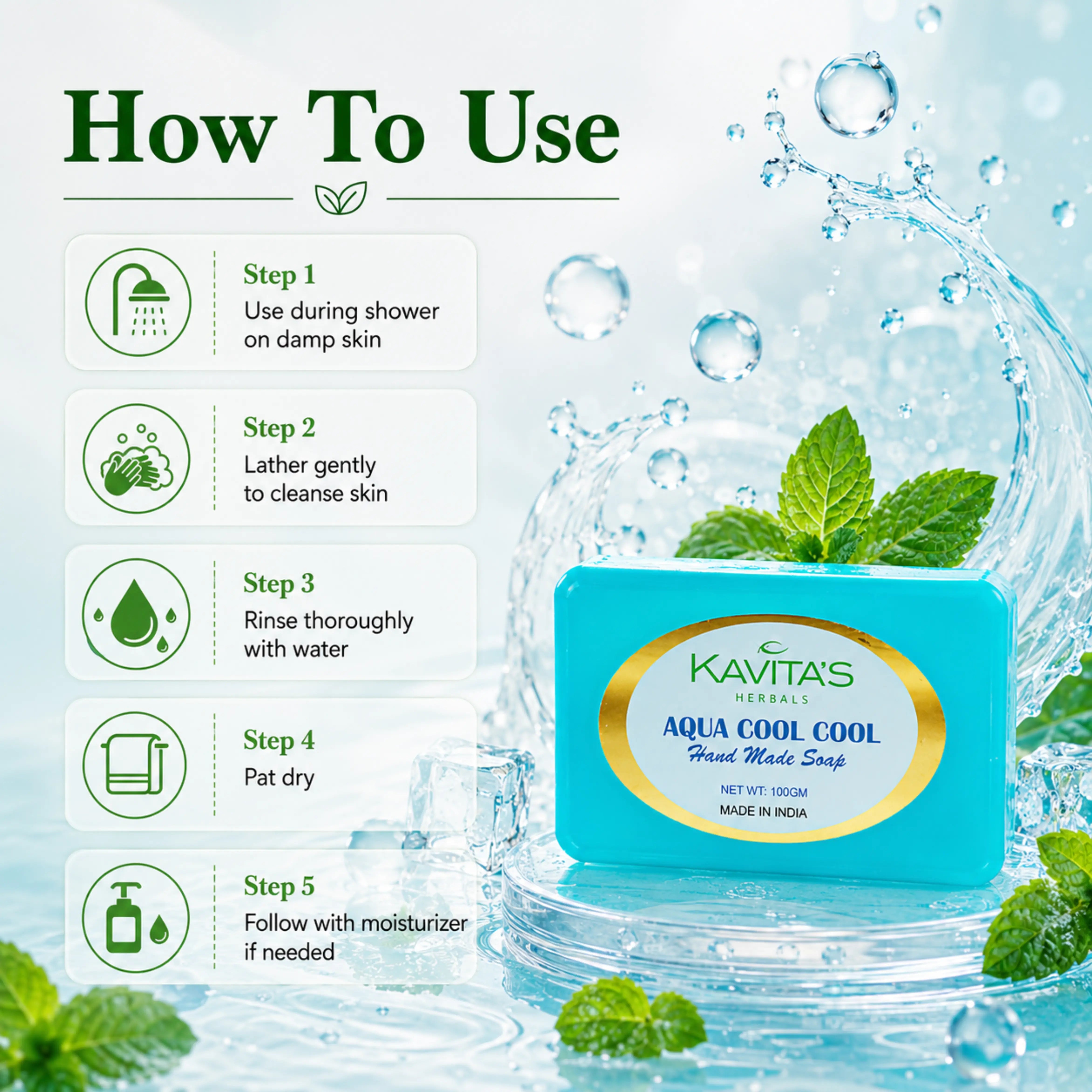 Aqua Cool Cool Soap Bar