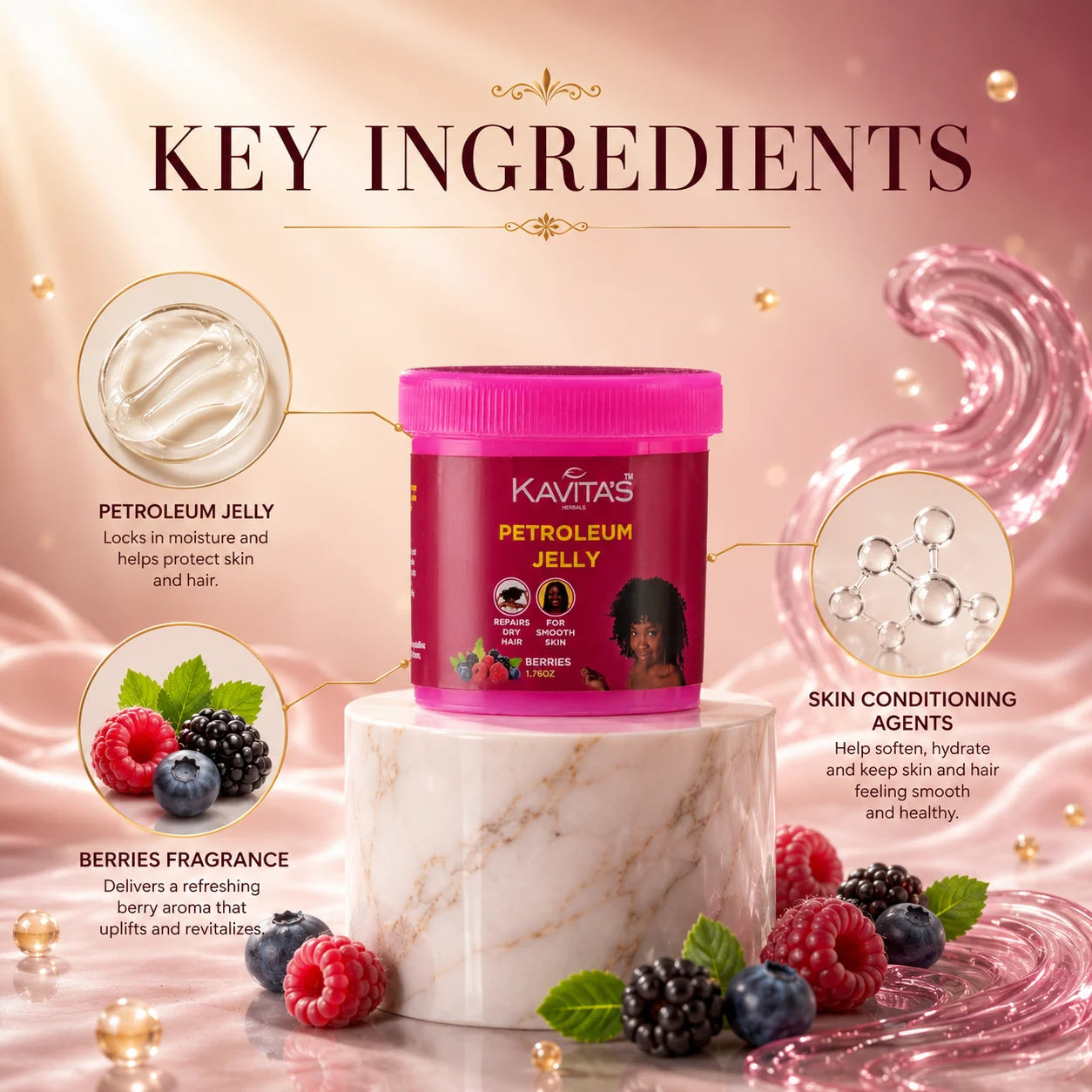 Berries Petroleum Jelly
