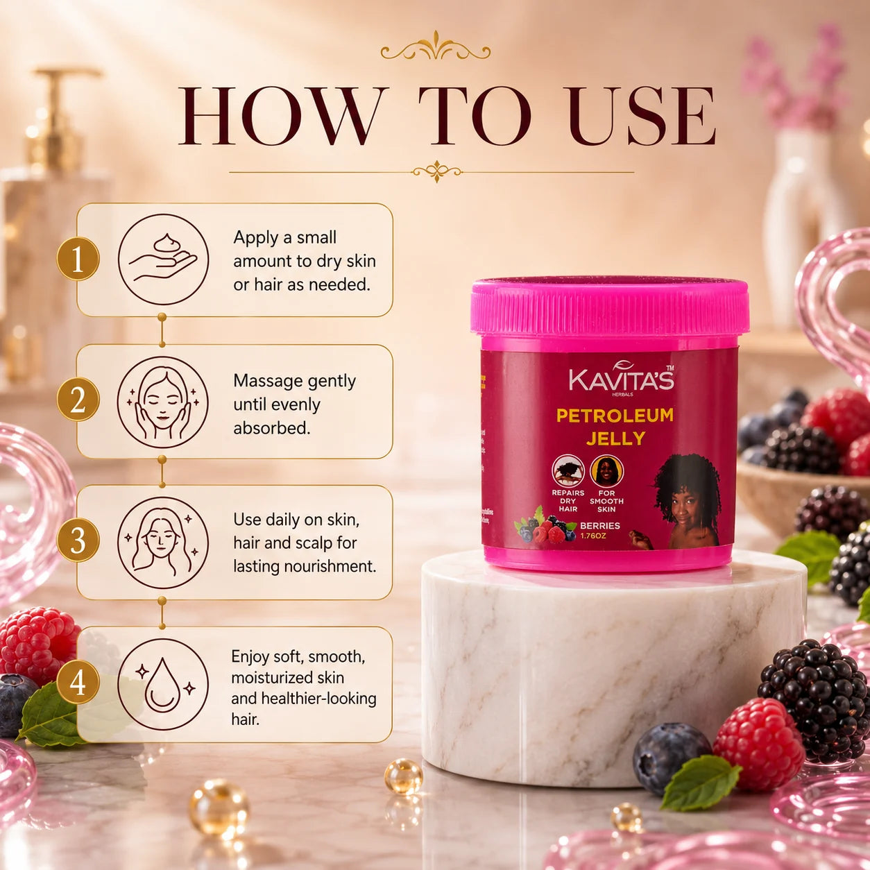Berries Petroleum Jelly