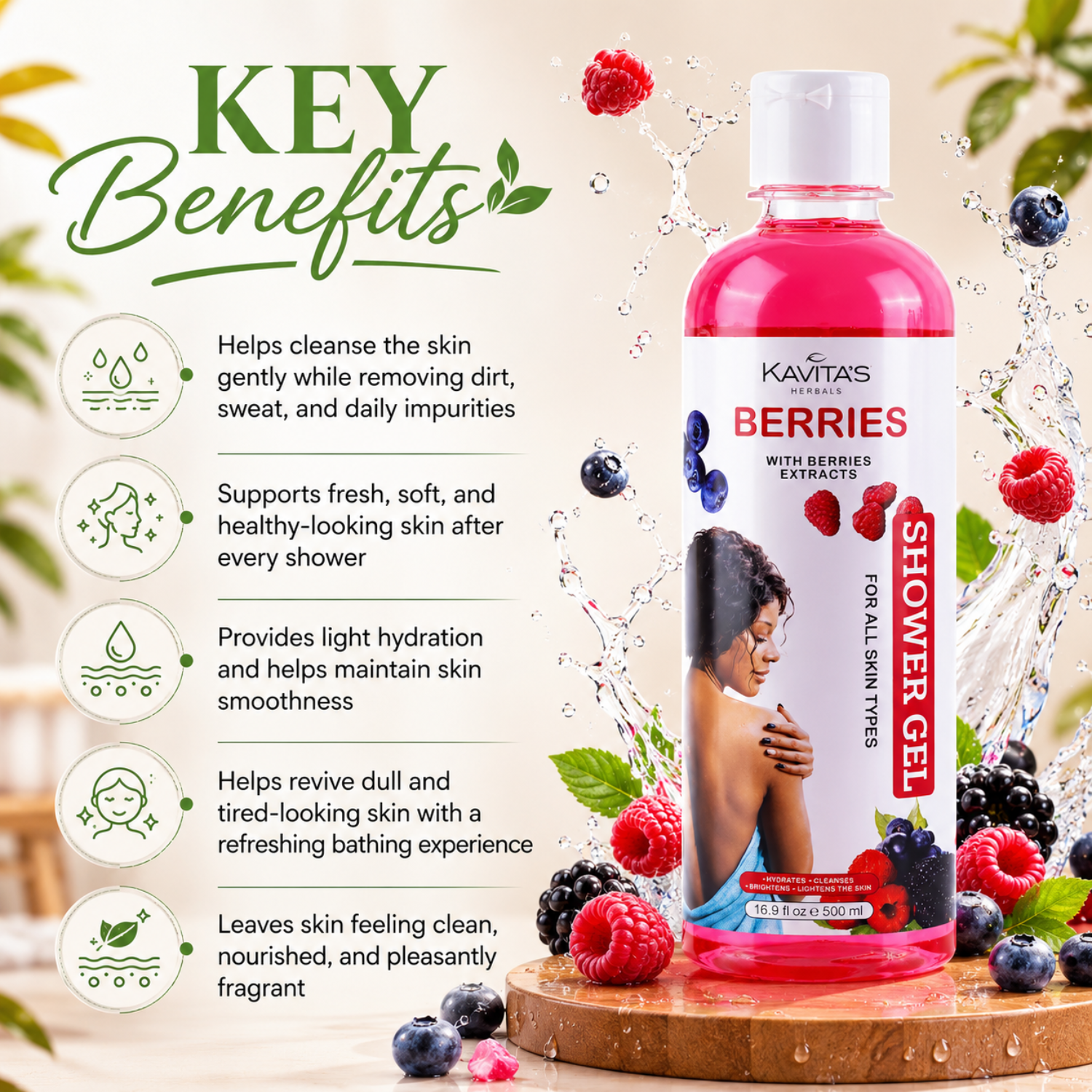 Berries Shower Gel