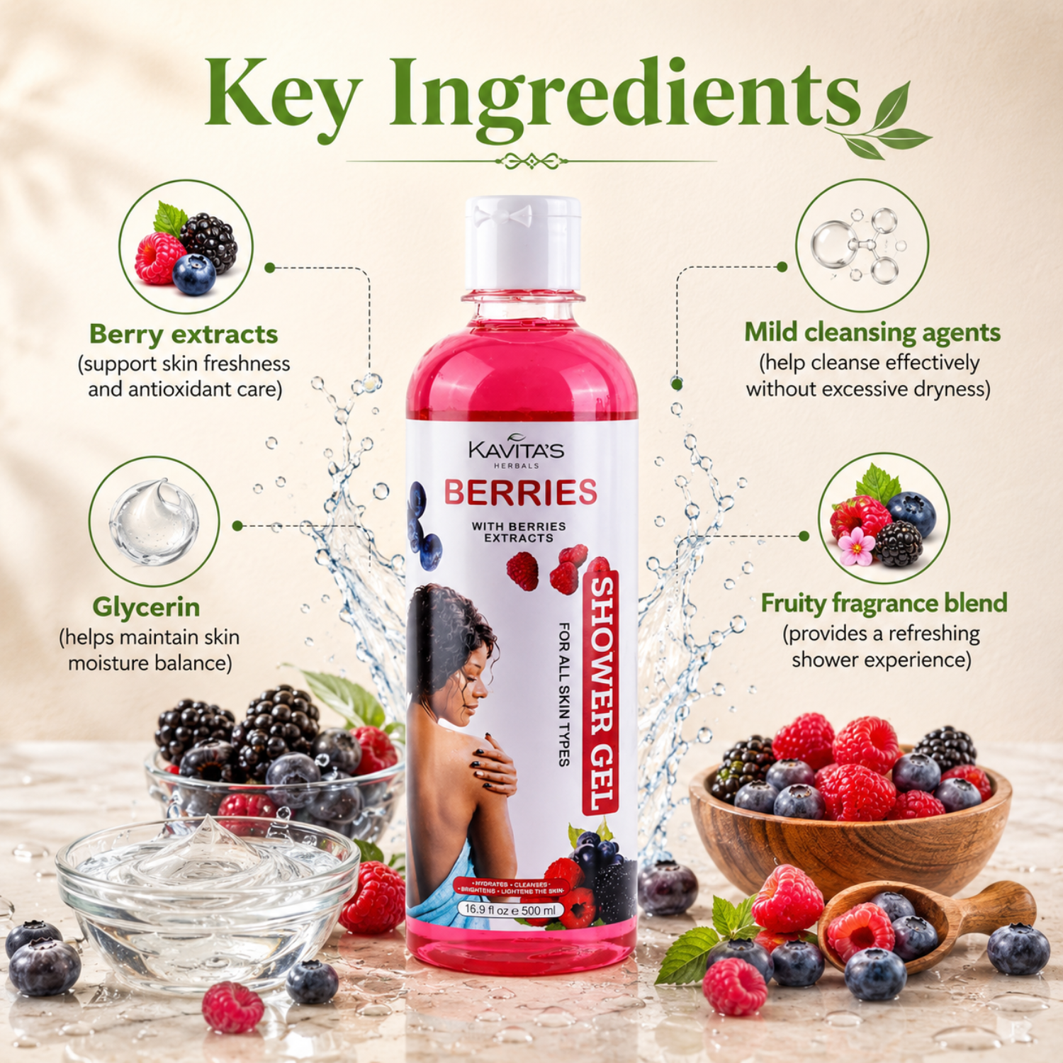 Berries Shower Gel