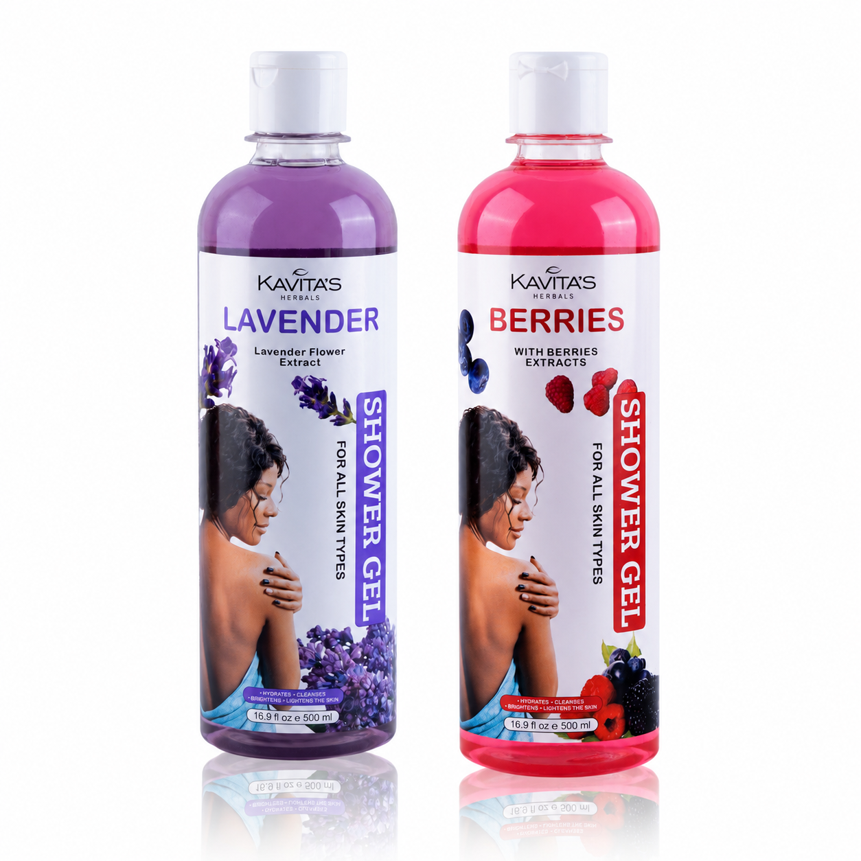 Berries & Lavender Shower Gel Combo