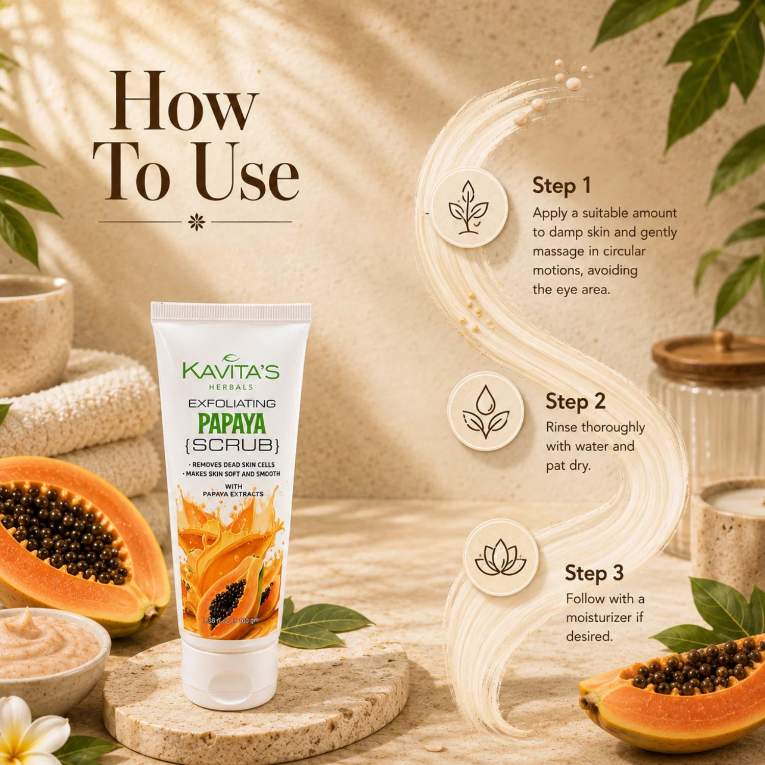 Exfoliating Papaya Scrub