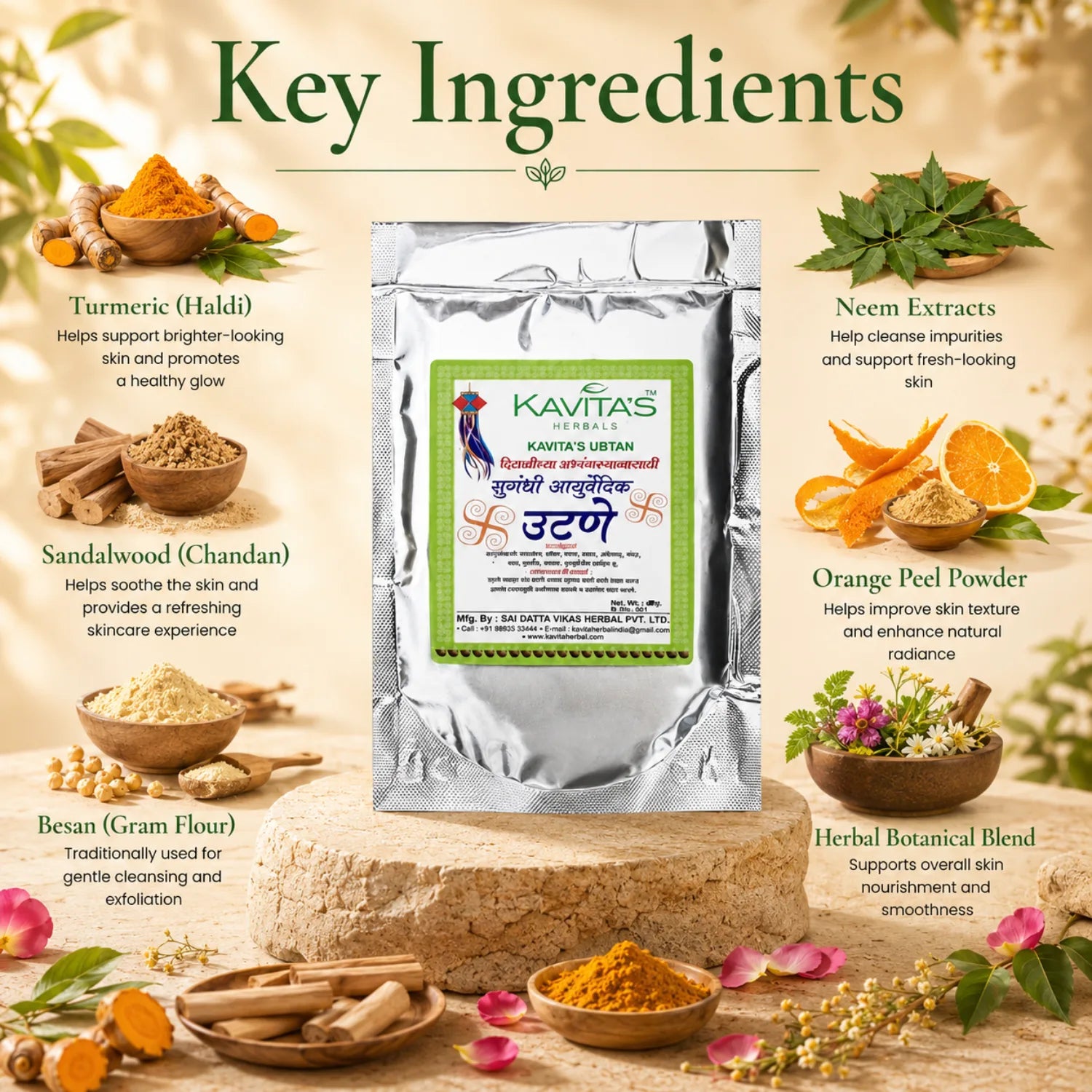 Kavita's Herbal Ubtan