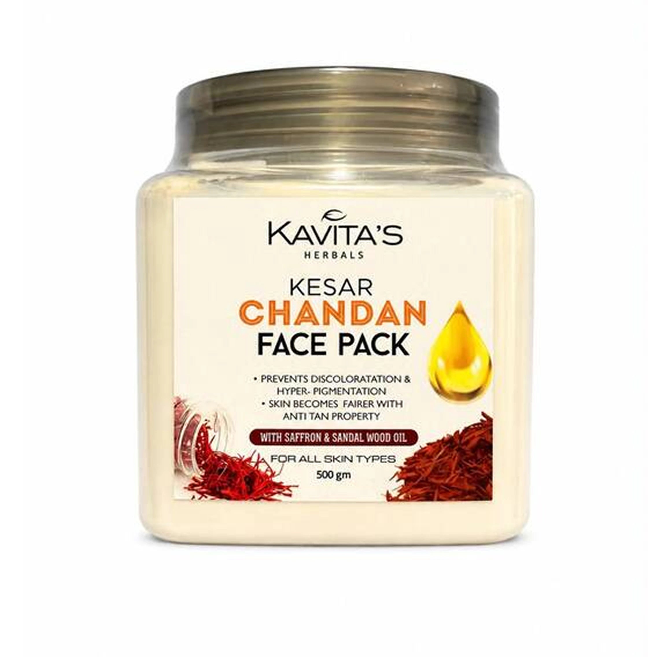 Kesar Chandan Face & Body Pack