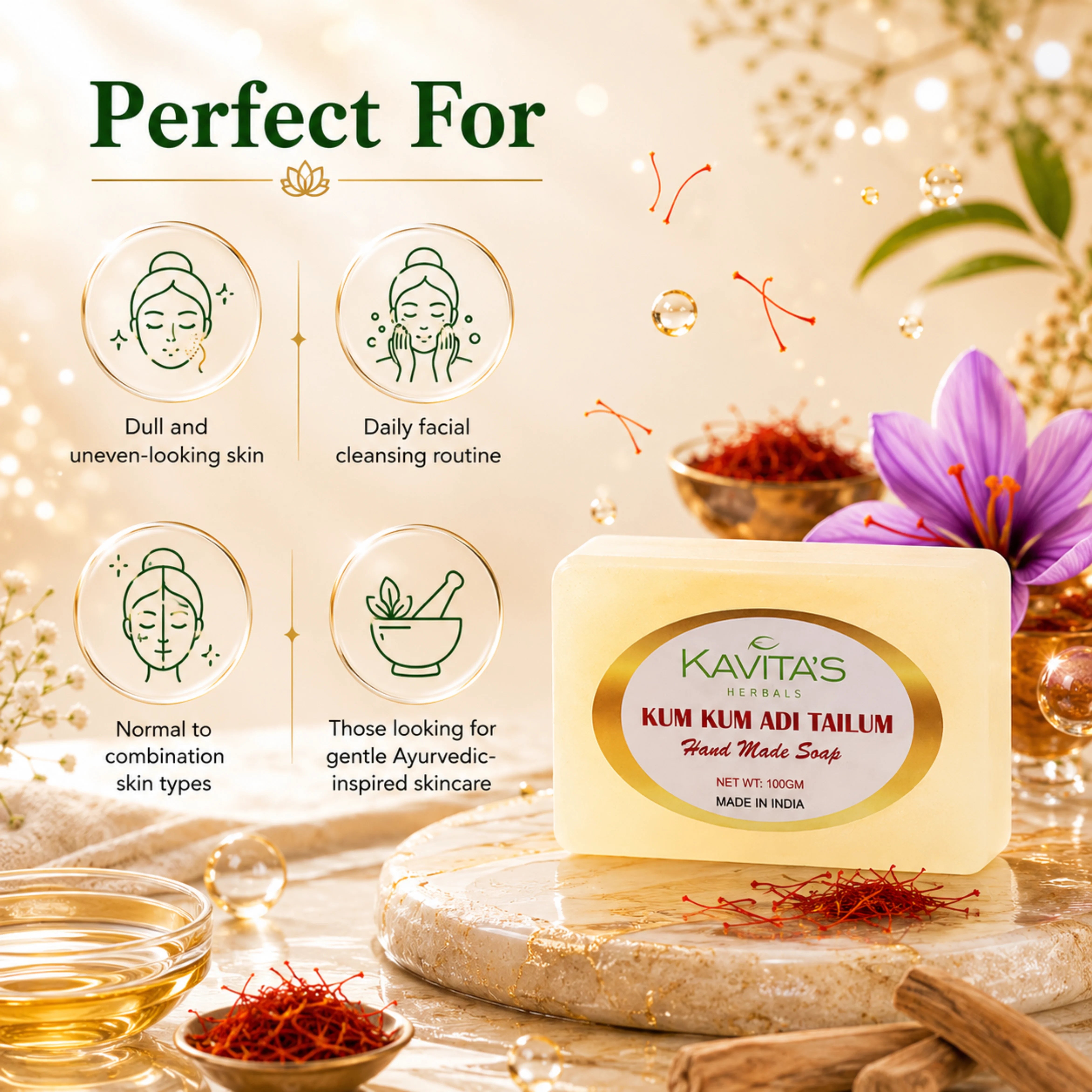 Kumkumadi Soap