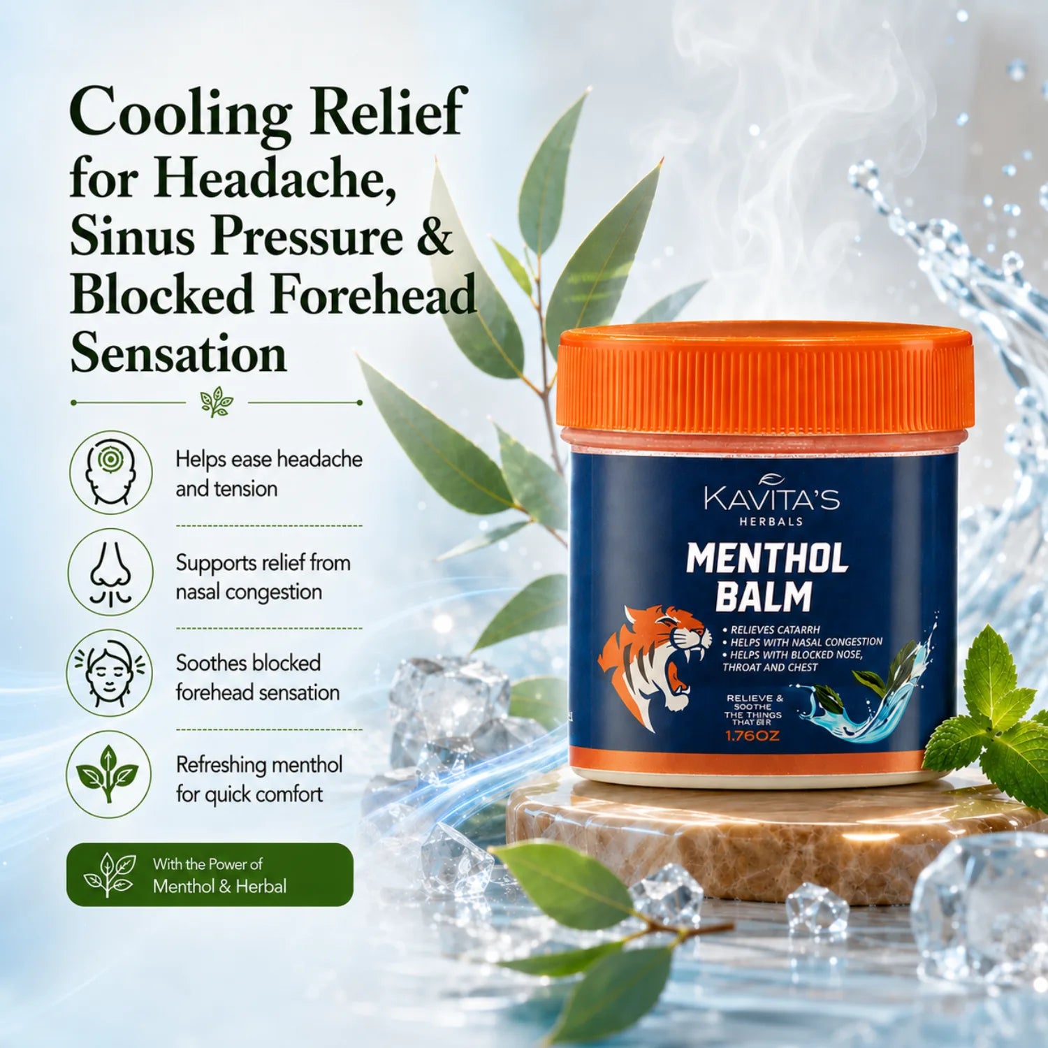 Menthol balm
