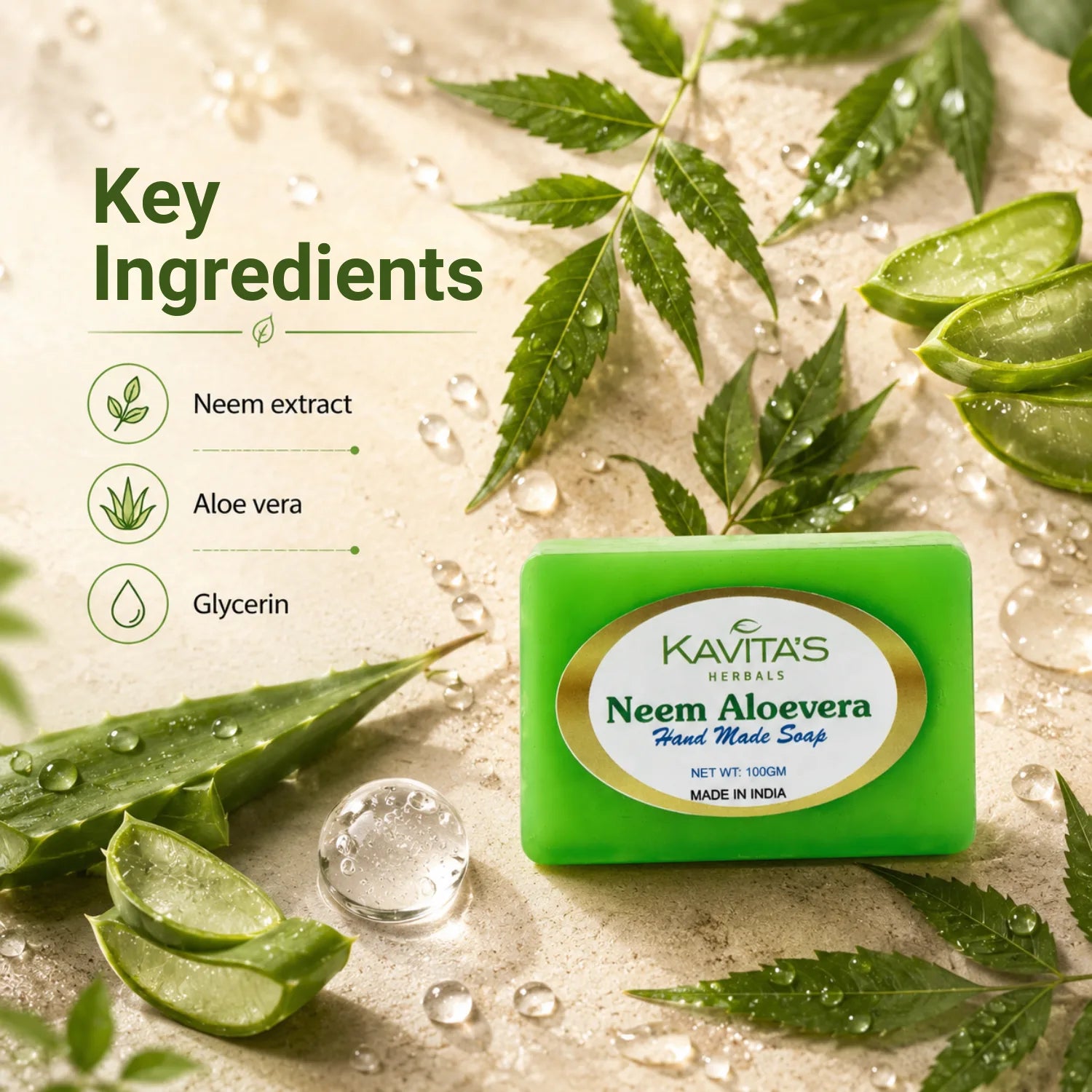 Neem Aloevera Soap