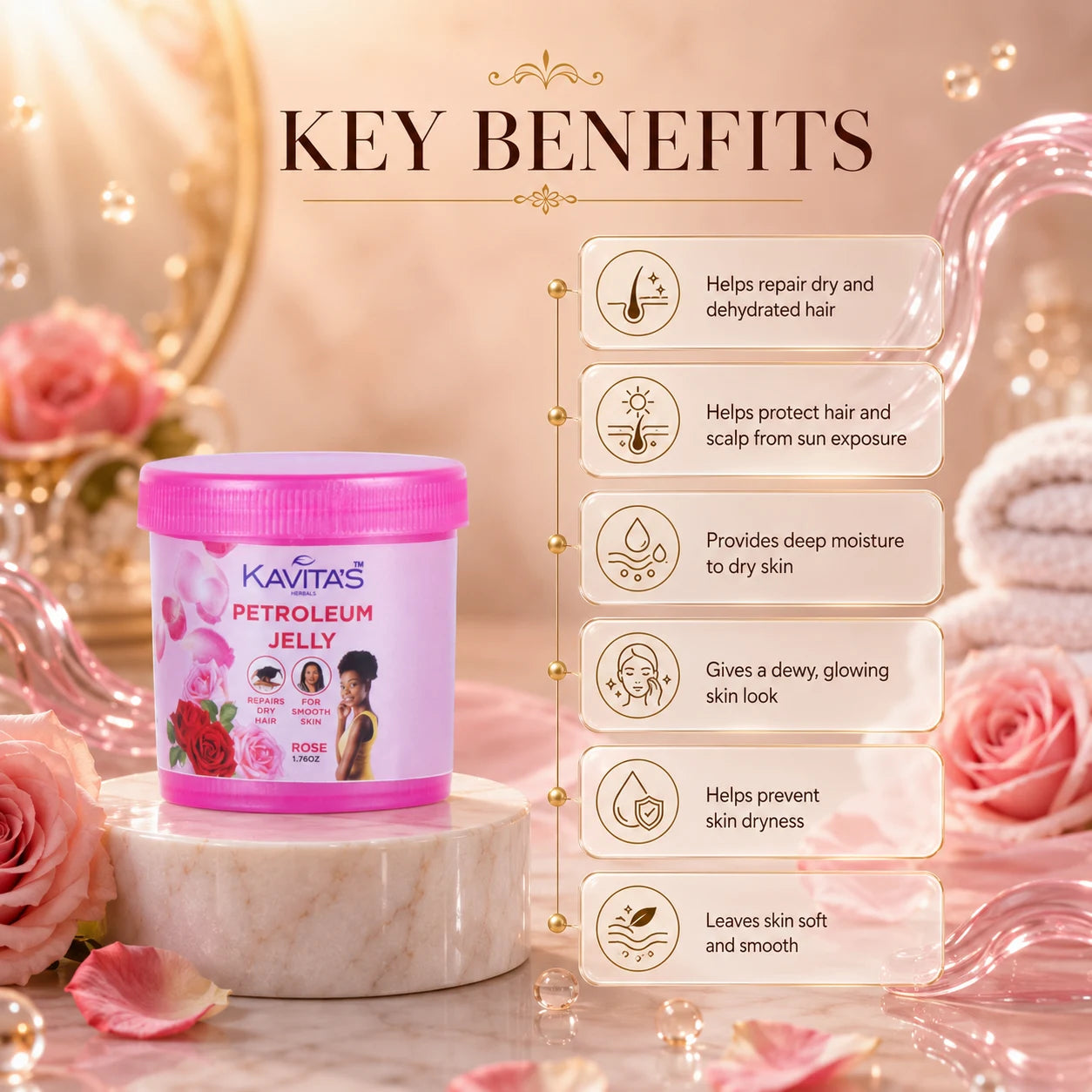 Rose Petroleum Jelly