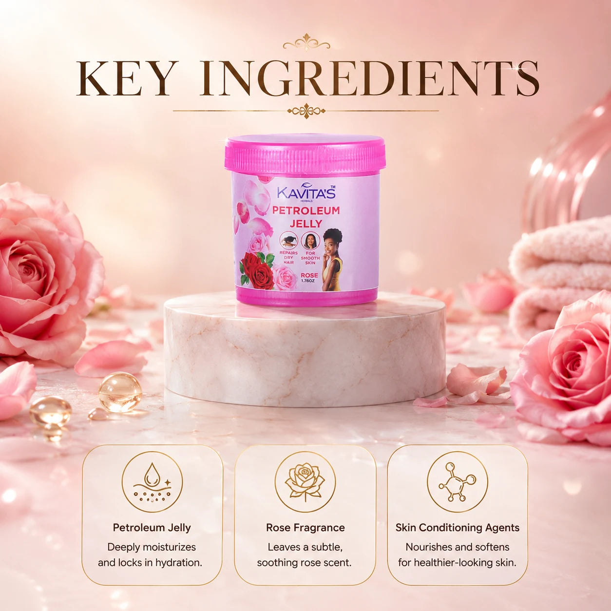 Rose Petroleum Jelly