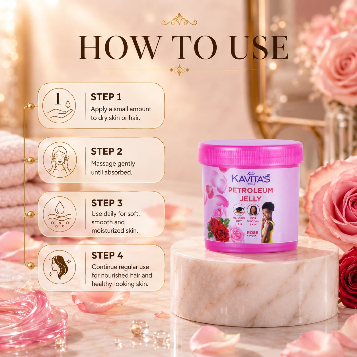 Rose Petroleum Jelly