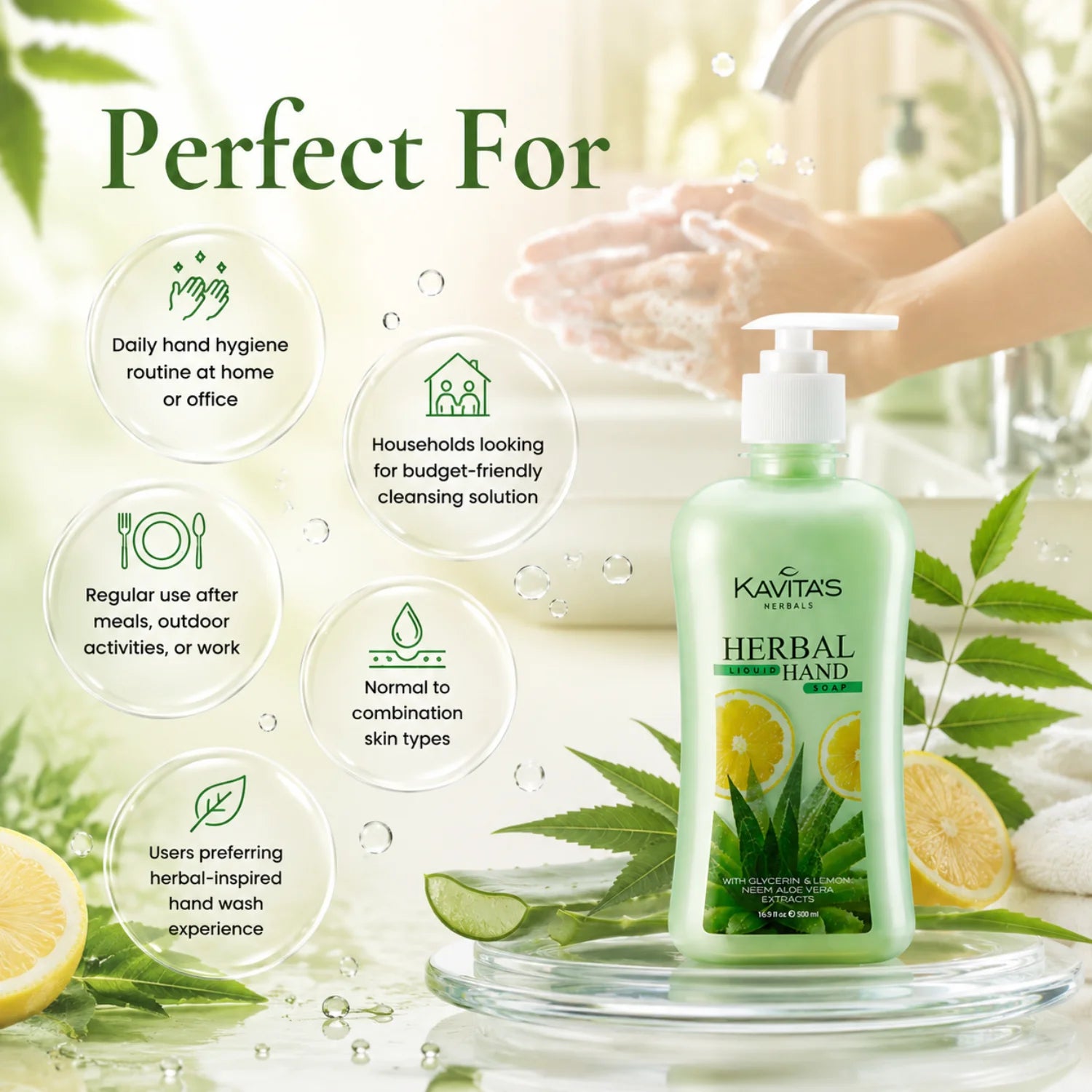 Herbal Pearly Handwash