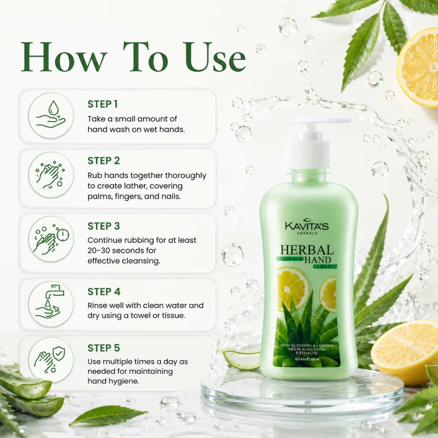 Herbal Pearly Handwash