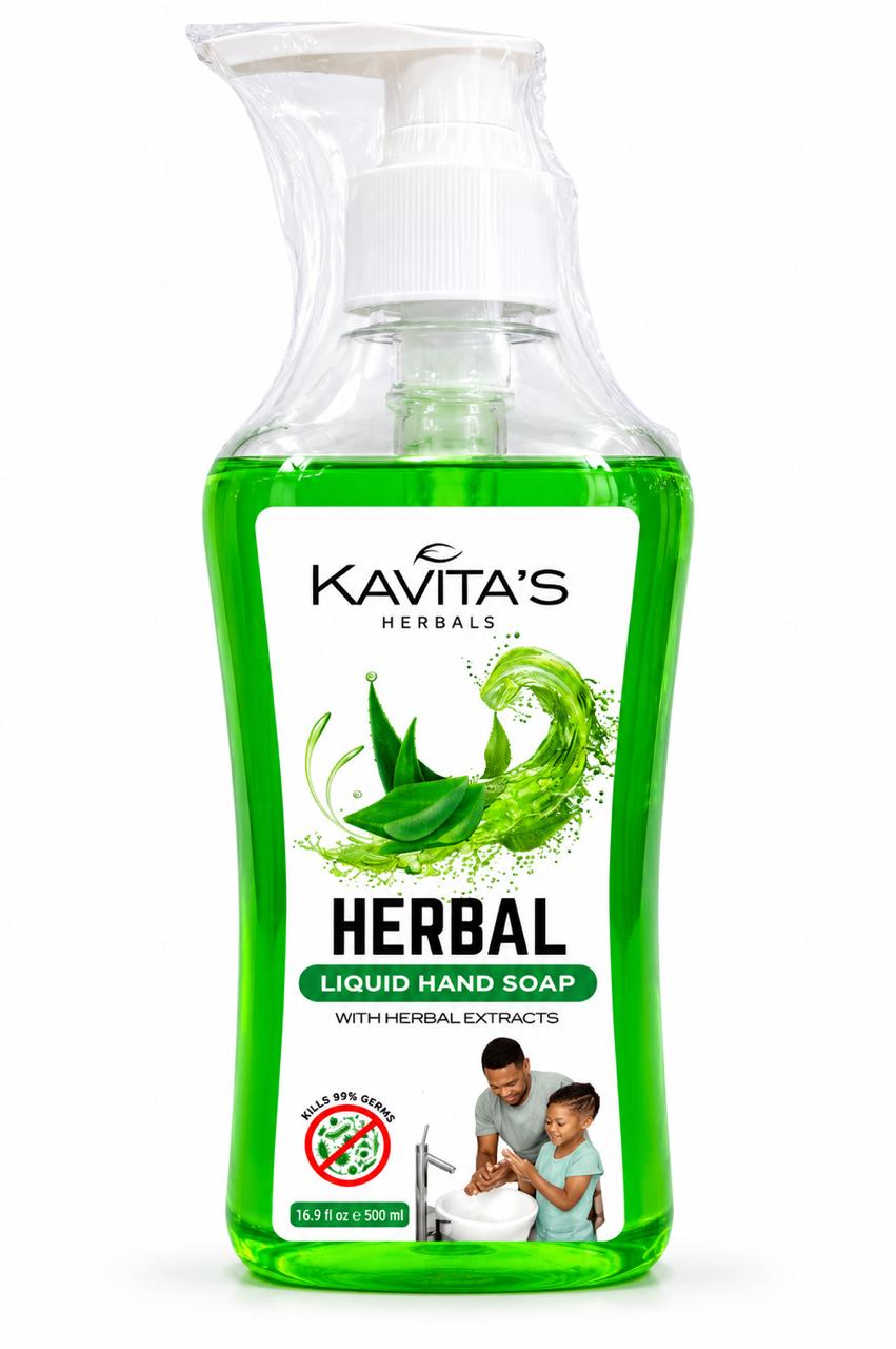 Transparent Herbal Hand Wash