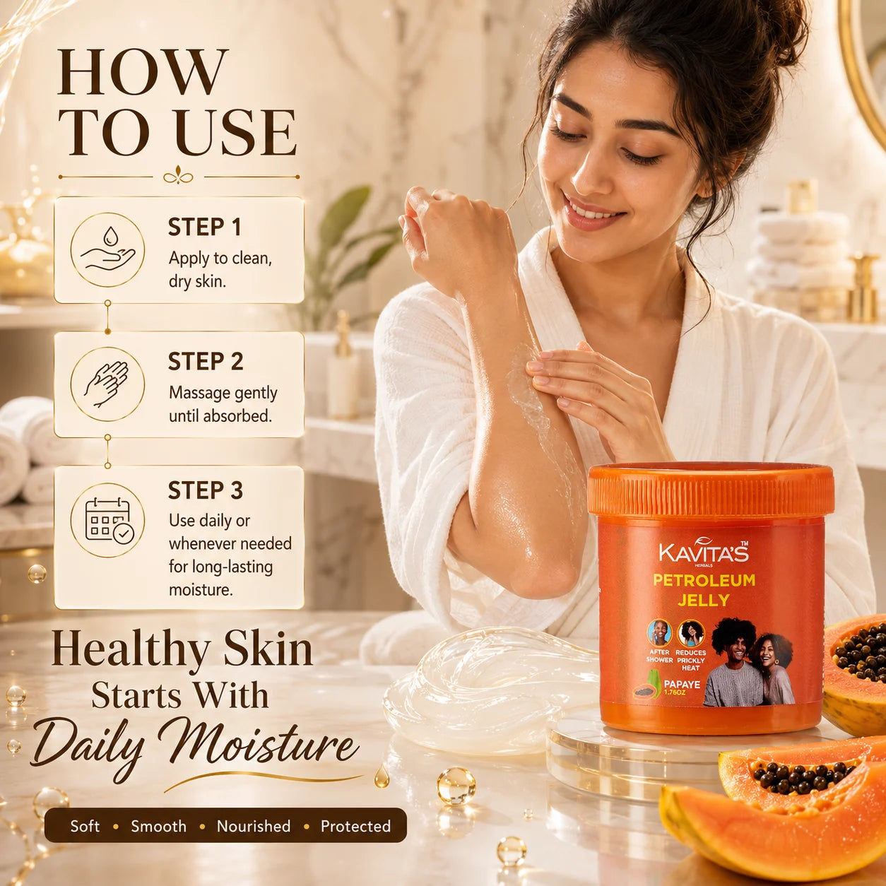 Papaya Petroleum Jelly