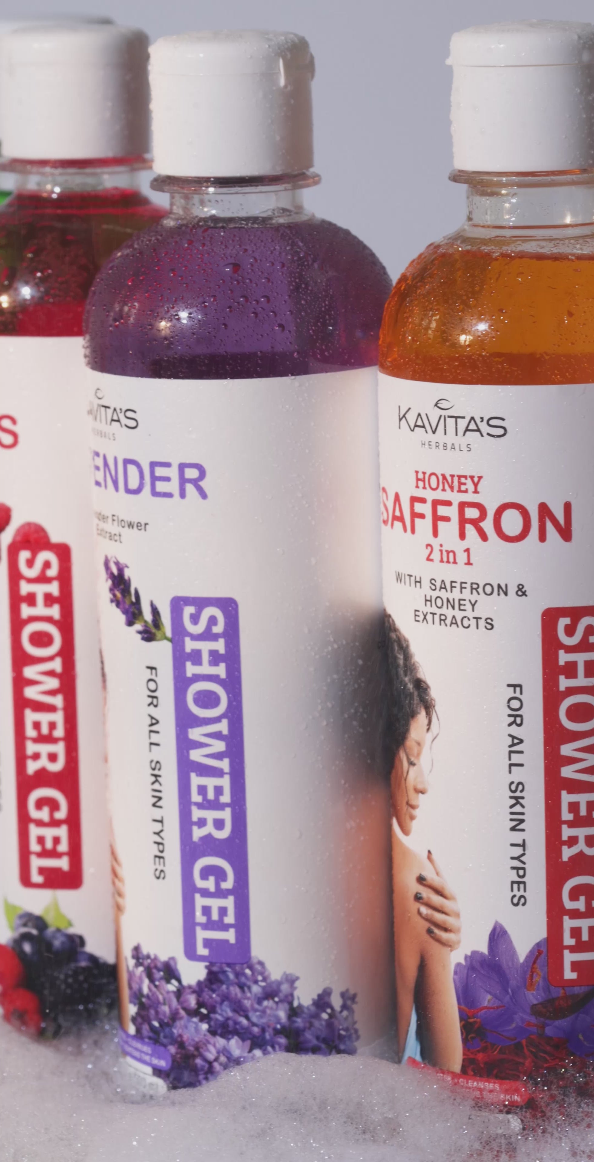 Berries & Lavender Shower Gel Combo