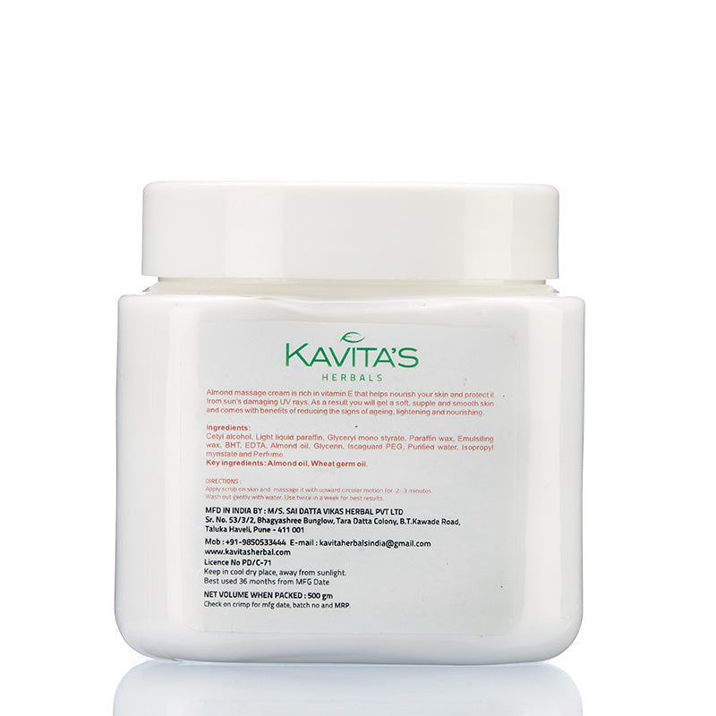 Almond Massage Cream