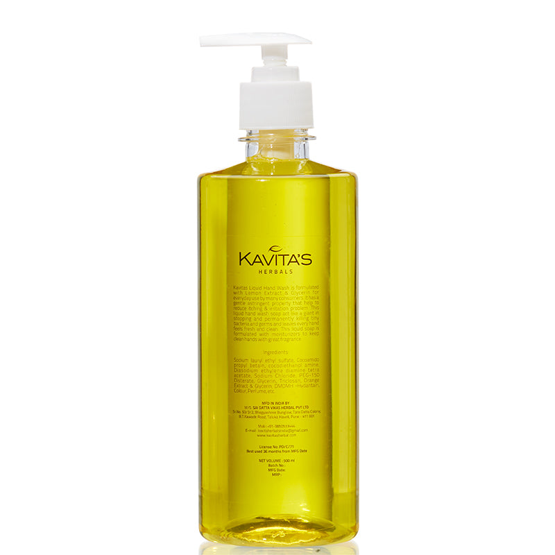 Lemon Liquid Hand Soap