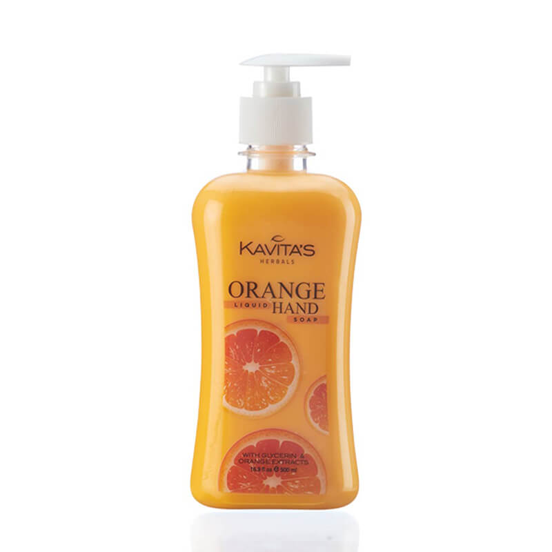 Orange Pearly Hand Soap